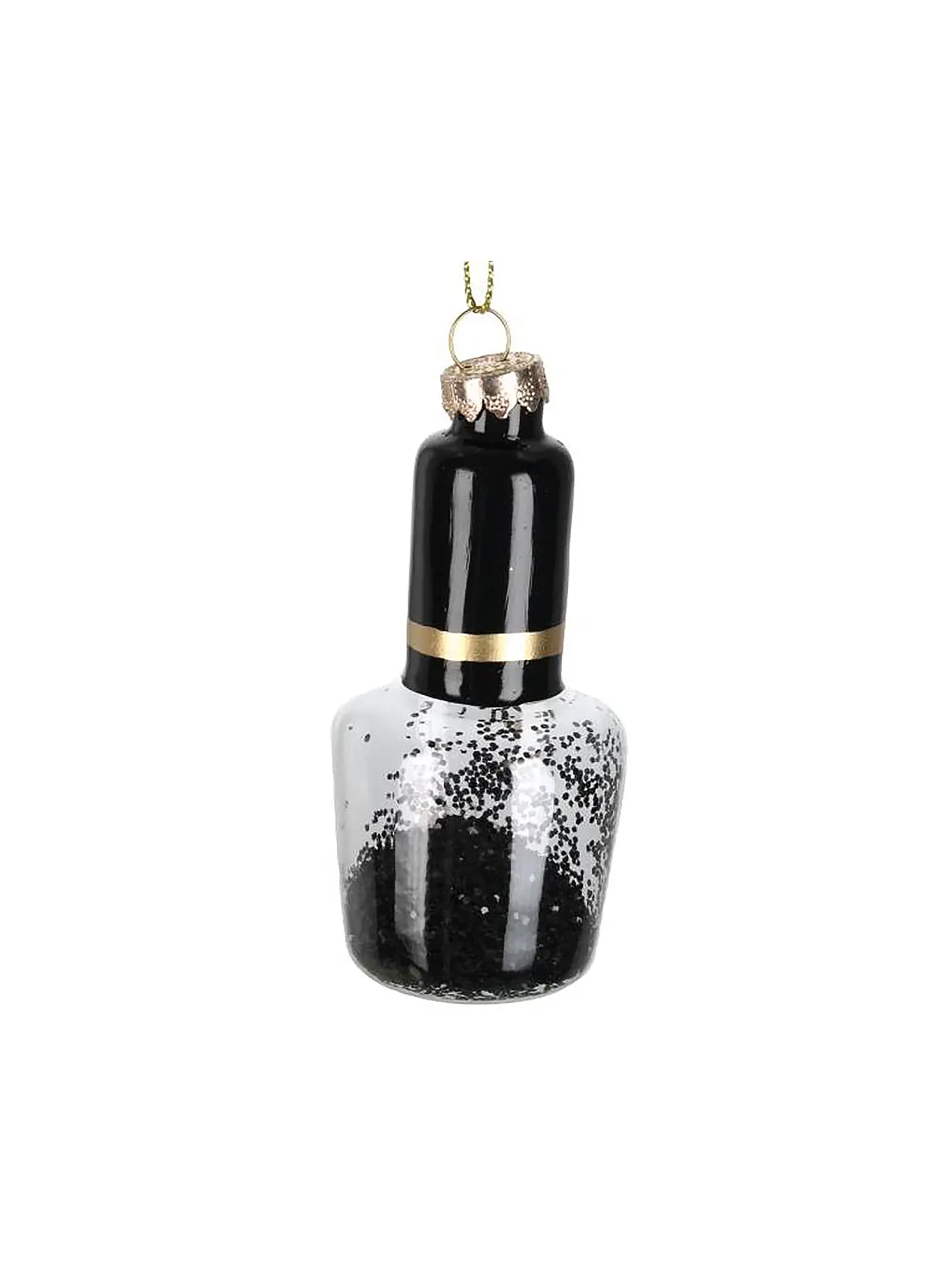 KERSTEN | Weihnachtsschmuck  Nagellack 9cm | schwarz