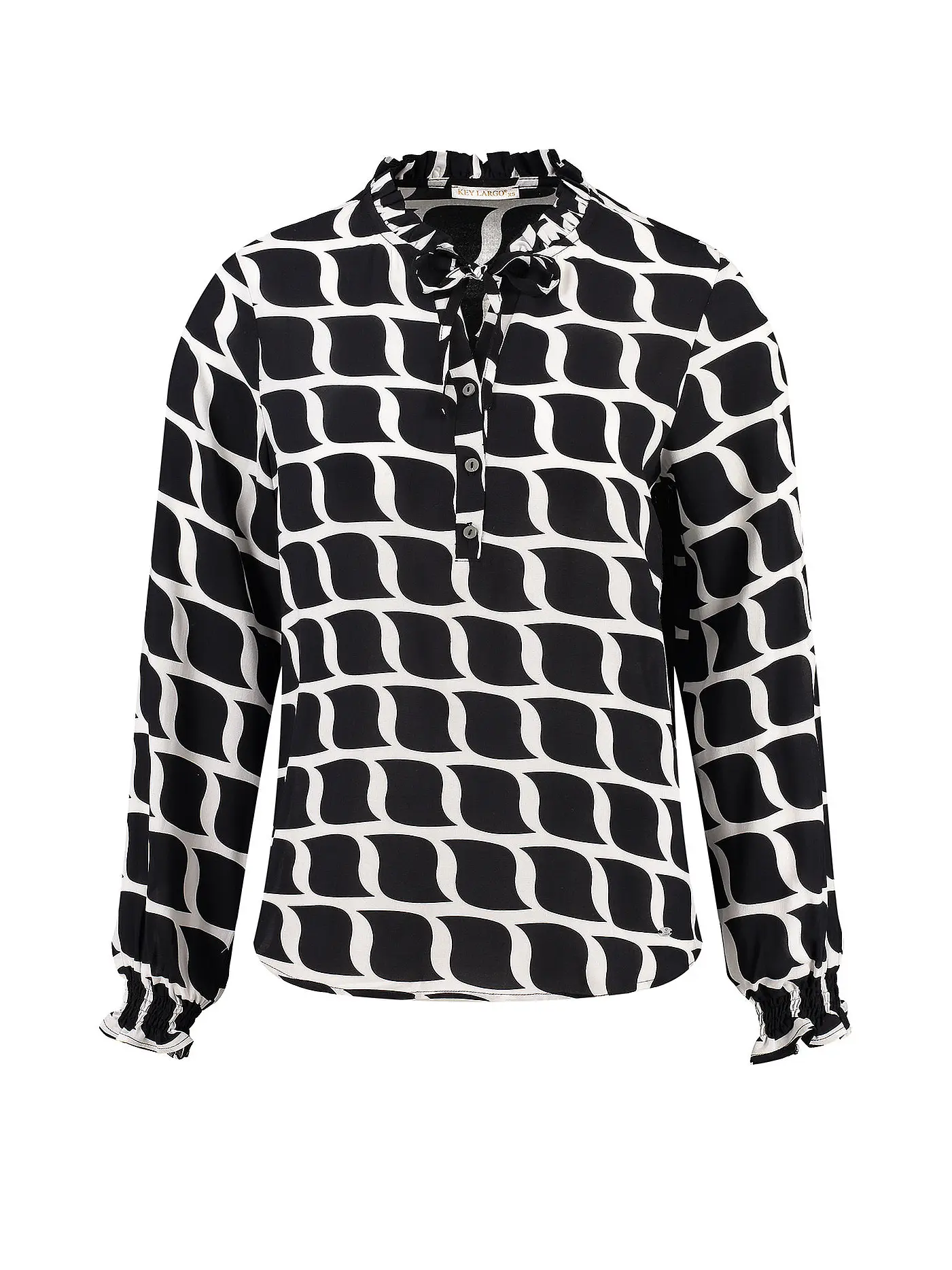 KEY LARGO | Bluse AUDREY | schwarz