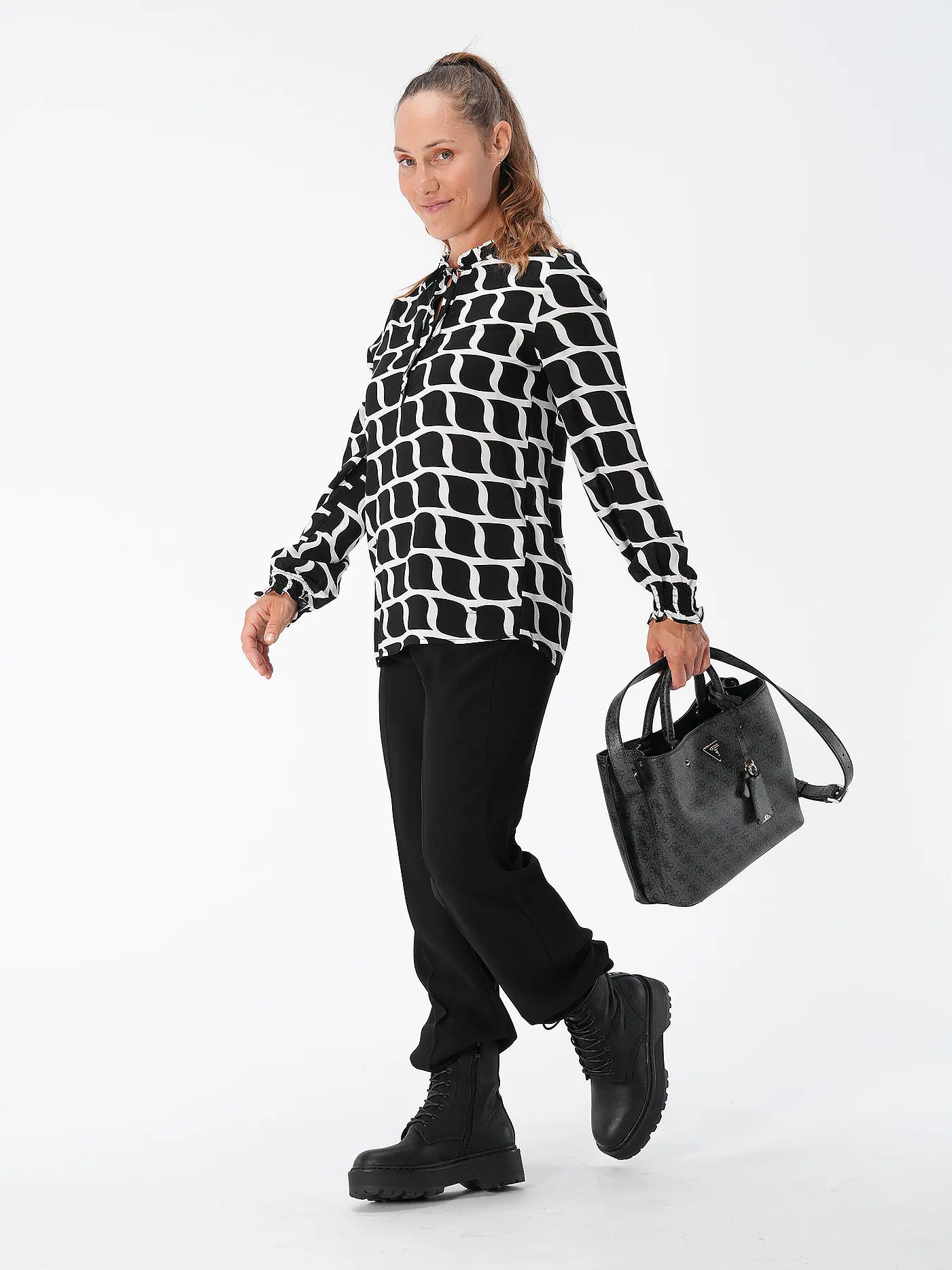 KEY LARGO | Bluse AUDREY | schwarz