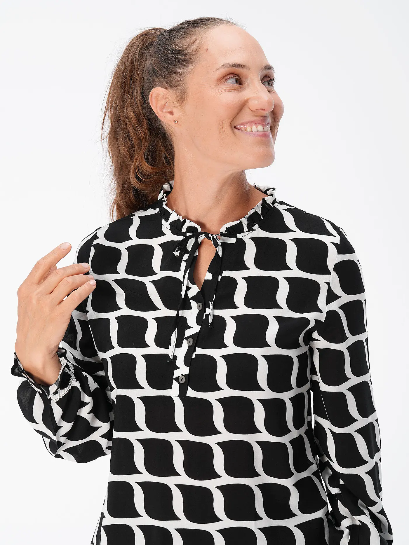 KEY LARGO | Bluse AUDREY | schwarz