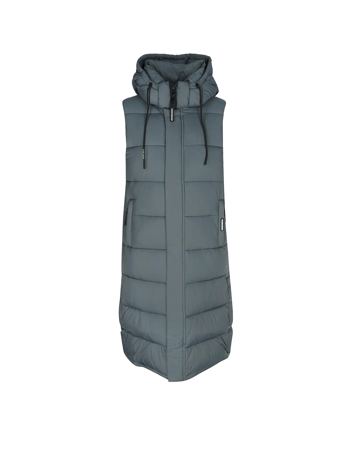 KHUJO | Steppgilet THE MAGNETA MATT | grau
