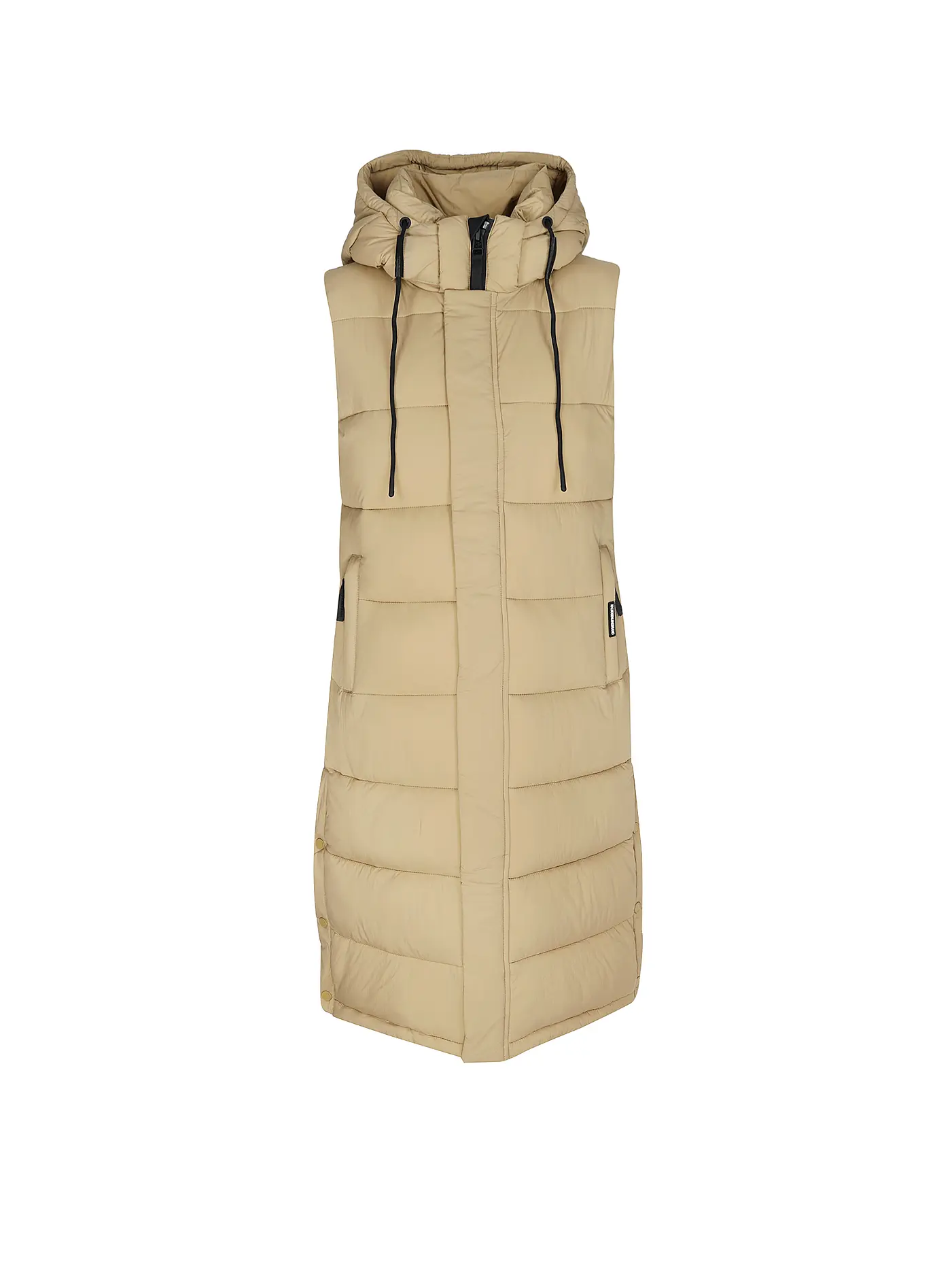 KHUJO | Steppgilet THE MAGNETA MATT | camel