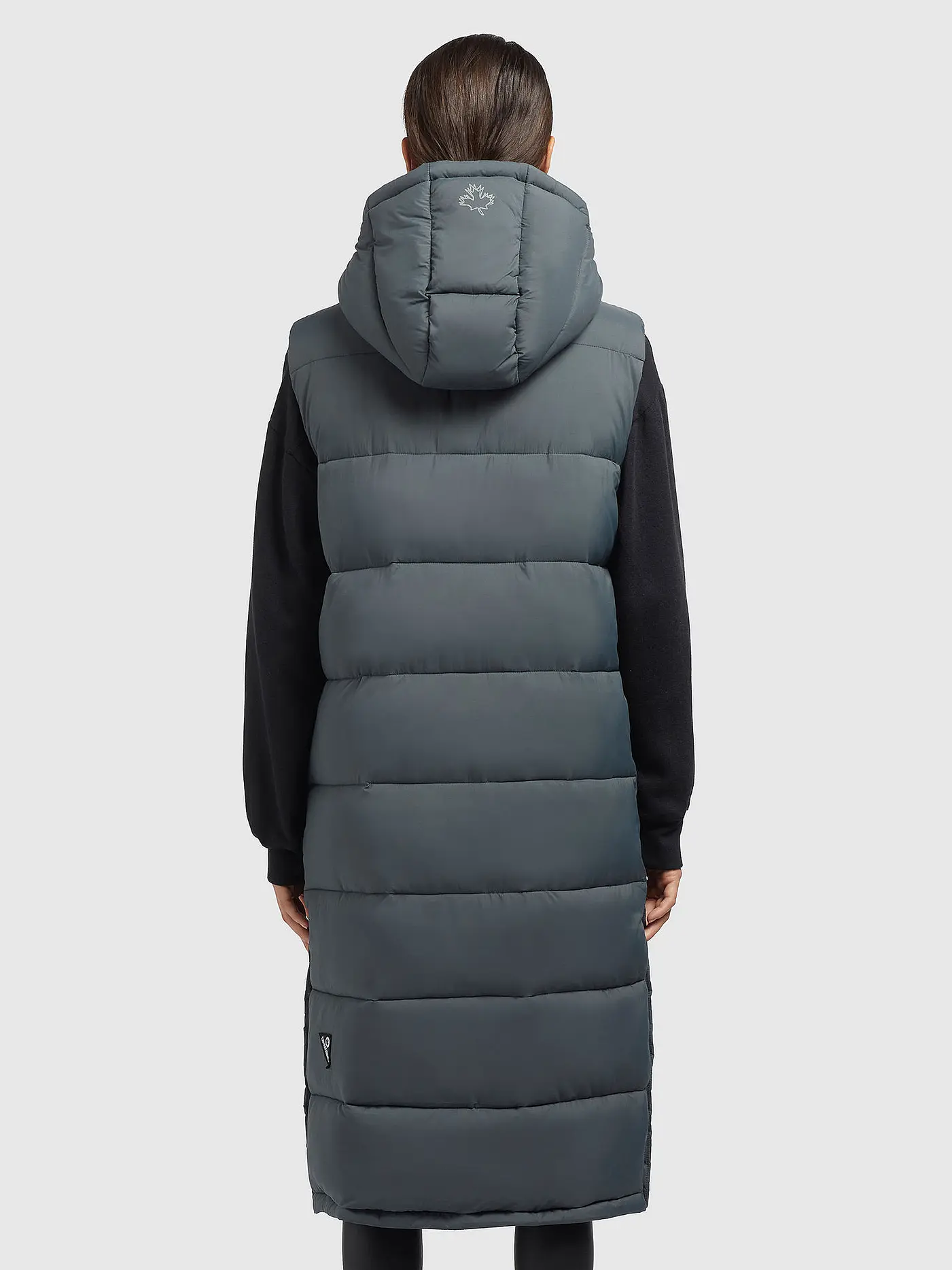 KHUJO | Steppgilet THE MAGNETA MATT | grau
