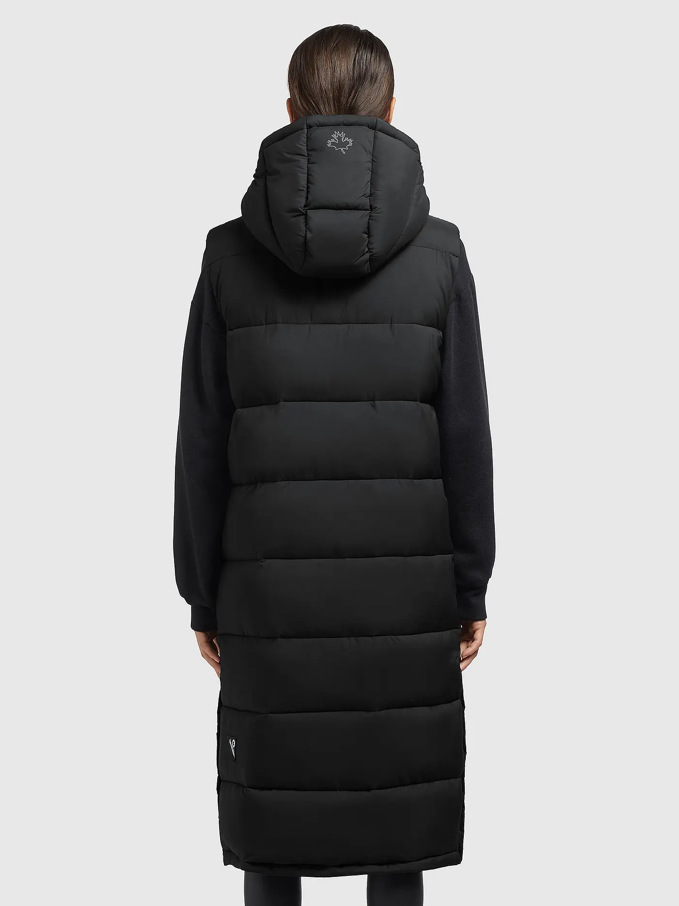 KHUJO | Steppgilet THE MAGNETA MATT | schwarz
