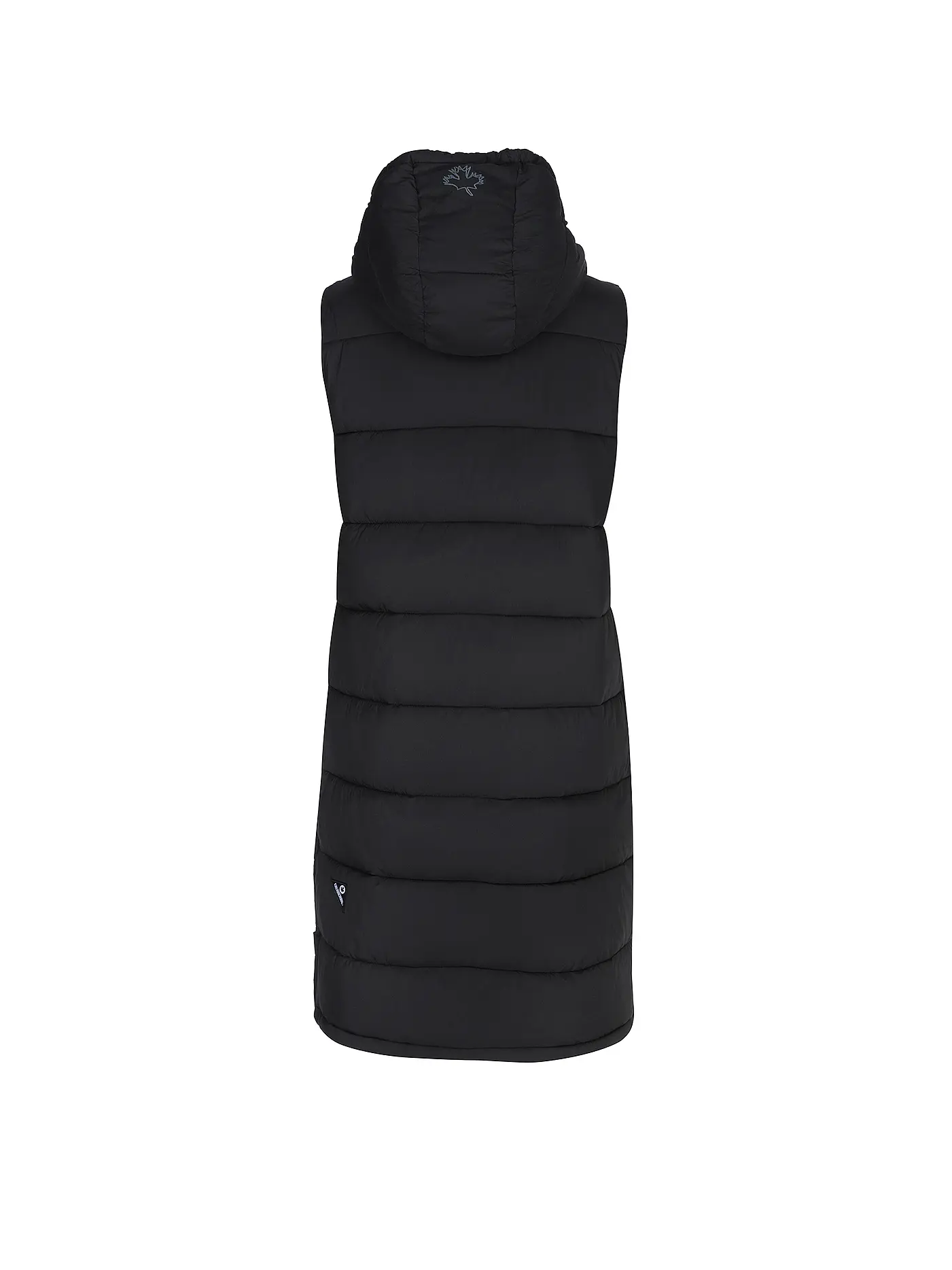 KHUJO | Steppgilet THE MAGNETA MATT | schwarz