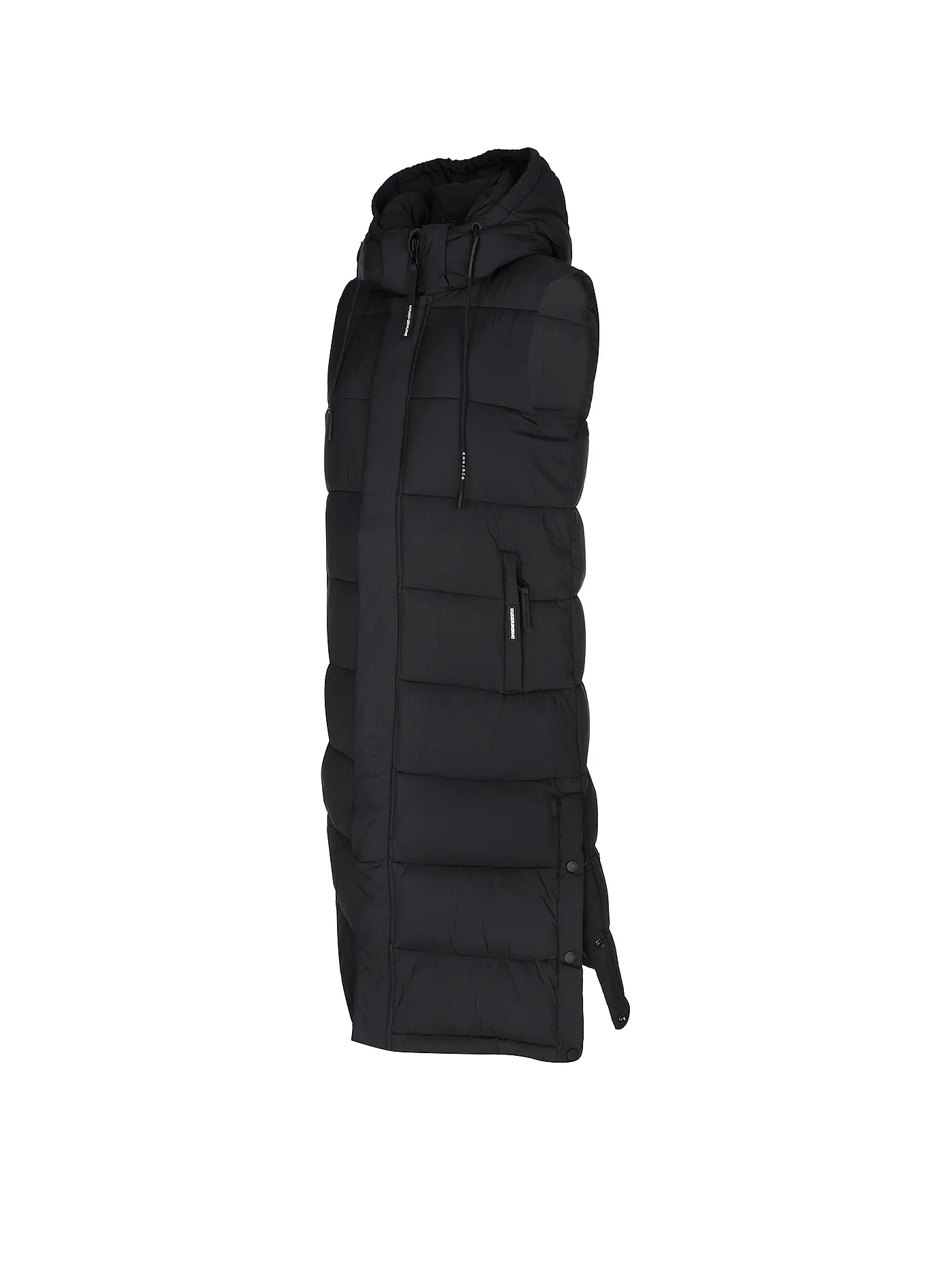 KHUJO | Steppgilet THE MAGNETA MATT | schwarz