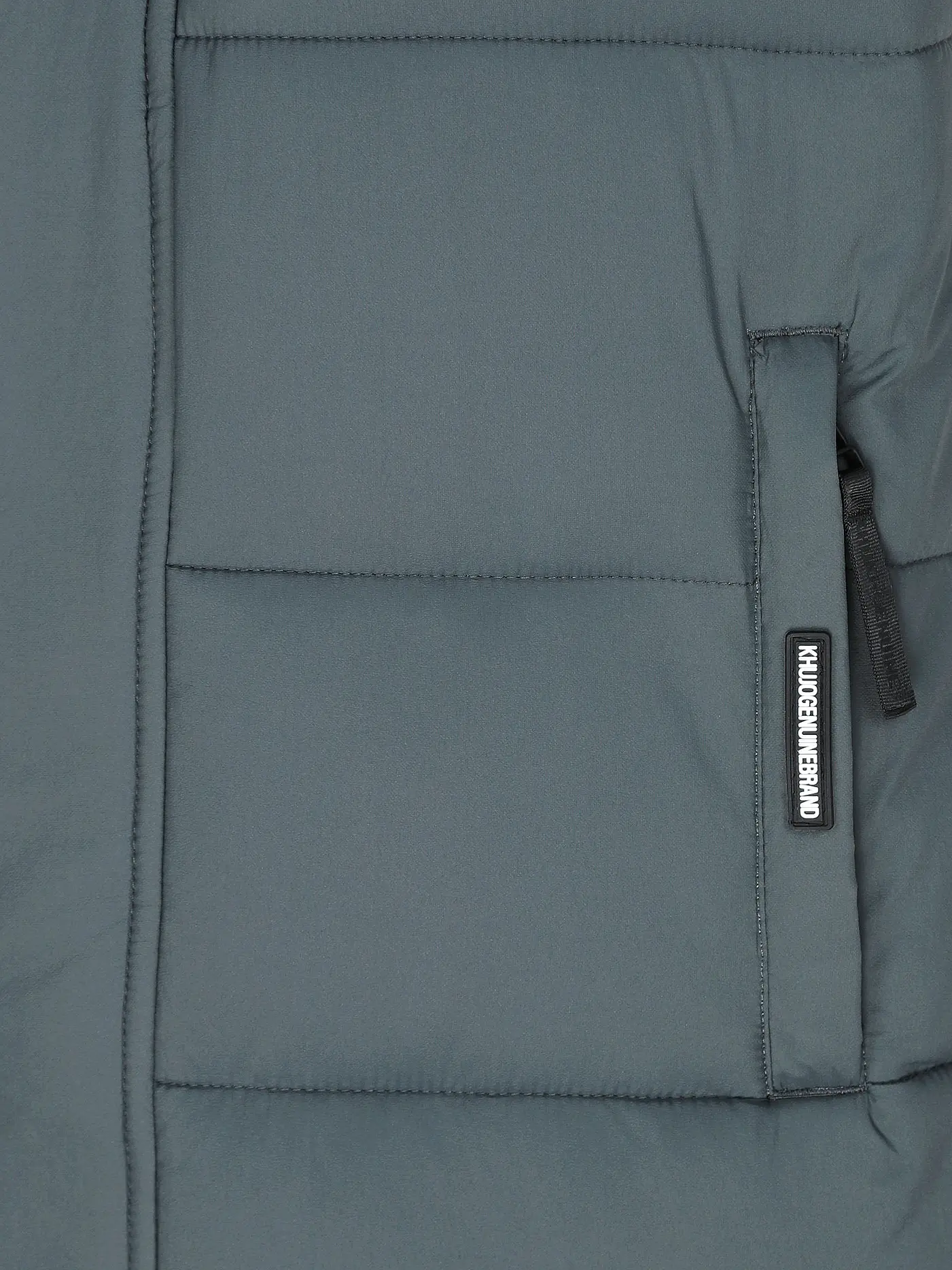 KHUJO | Steppgilet THE MAGNETA MATT | grau
