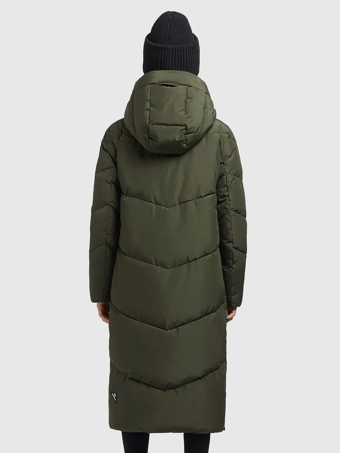 KHUJO | Steppmantel | olive