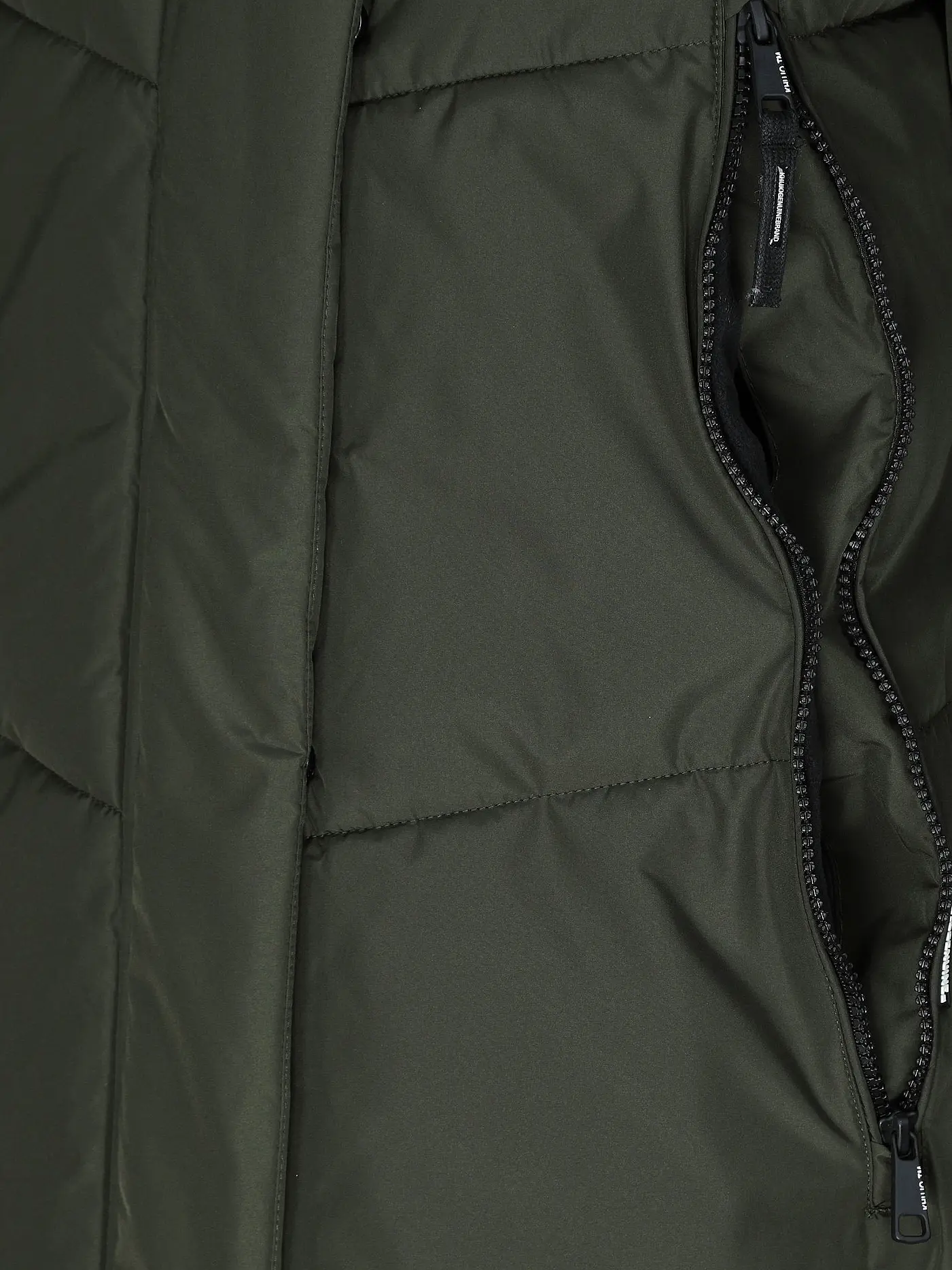 KHUJO | Steppmantel | olive