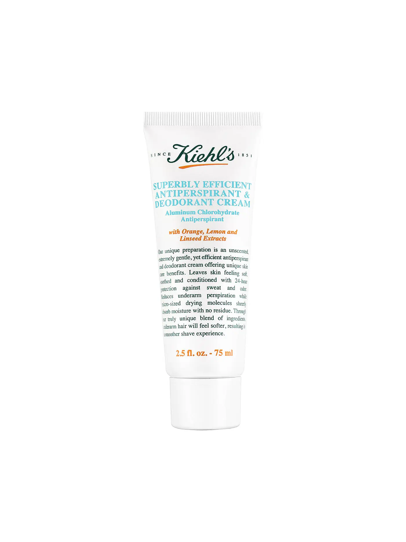 KIEHL'S | Superbly Efficient Anti-Perspirant and Deodorant 75g | keine Farbe