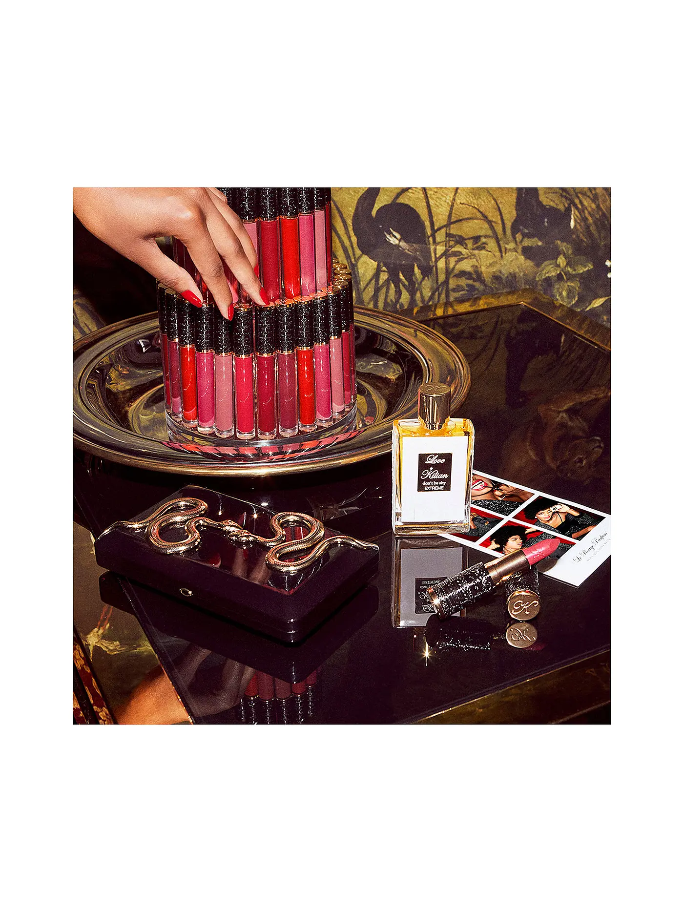 KILIAN | Lippenstift - Le Rouge Parfum Liquid Ultra Matte ( 03 Intoxicating Rouge )  | rot