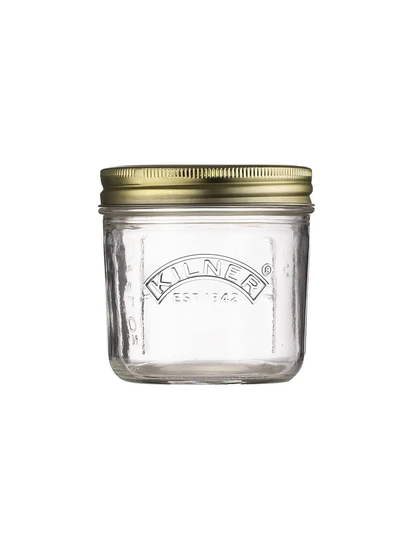 KILNER | Einmachglas mit weiter Öffnung 200ml Glas/Metall | transparent