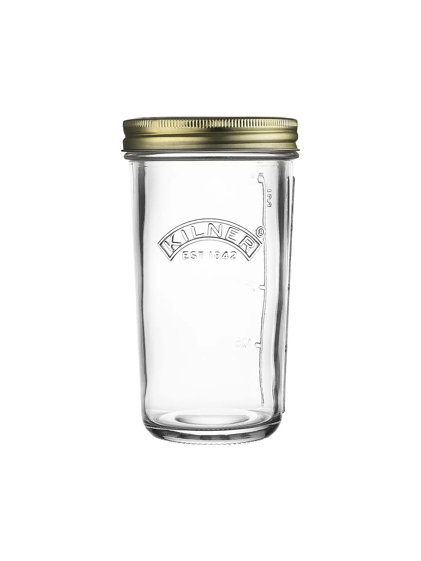 KILNER | Einmachglas mit weiter Öffnung 500ml Glas/Metall | transparent