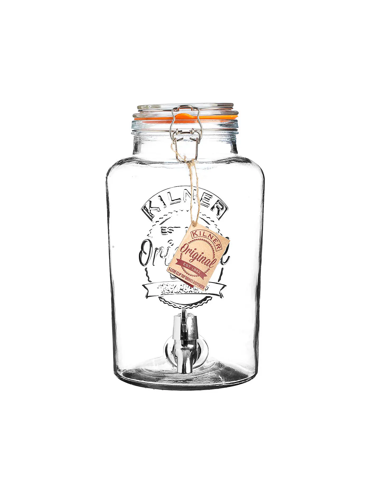 KILNER | Getränkespender 5l | transparent