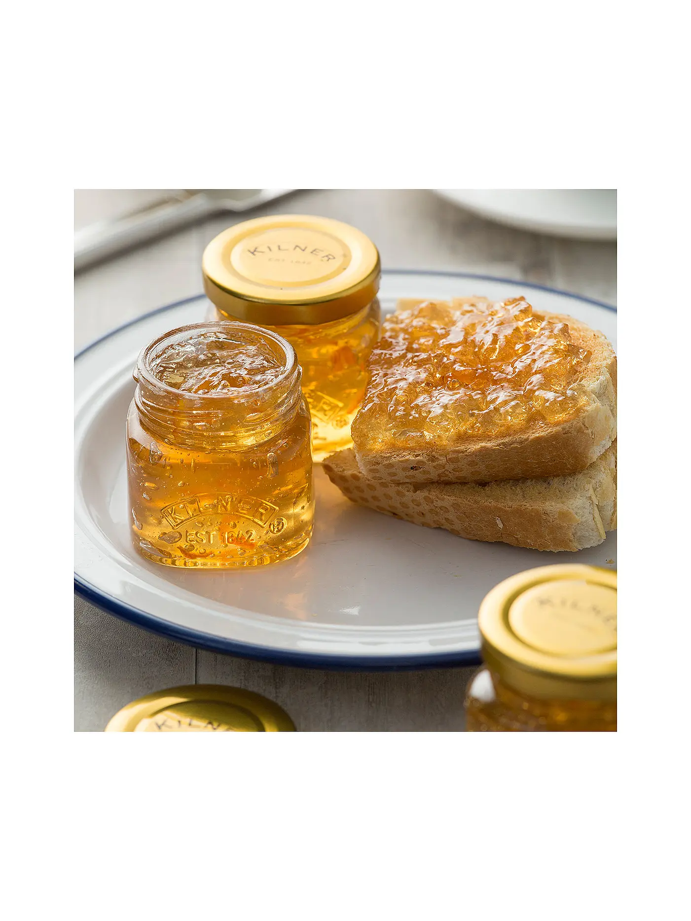 KILNER | Mini Einmachgläser 4er 55ml | transparent