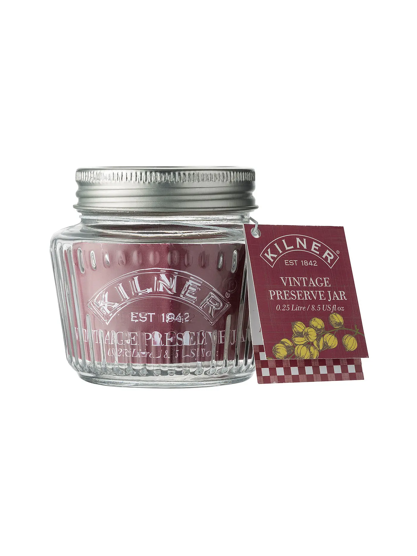 KILNER | Vintage Einmachglas 250ml | transparent