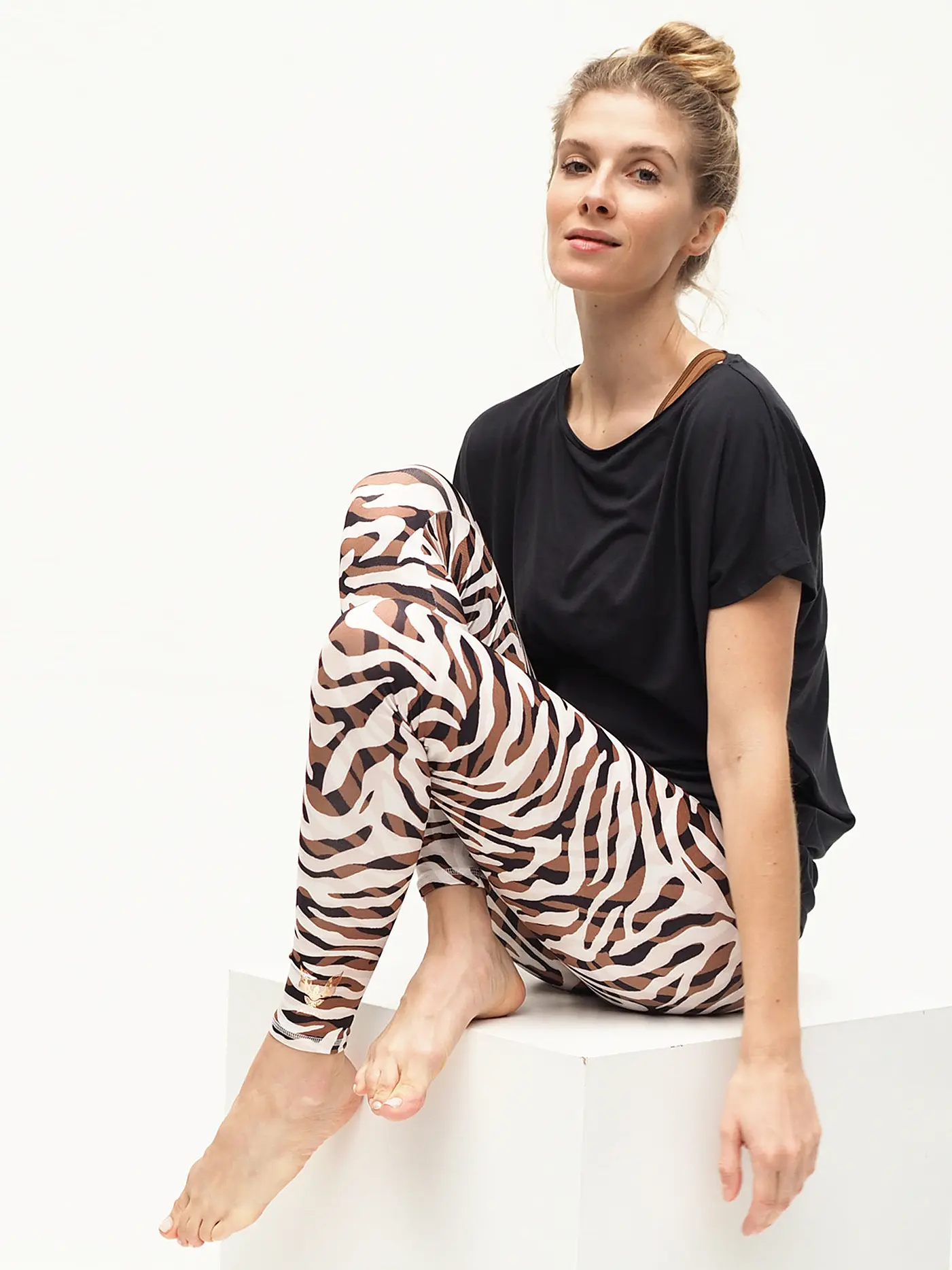 KISMET | Yoga Leggings 7/8 GANGA | braun