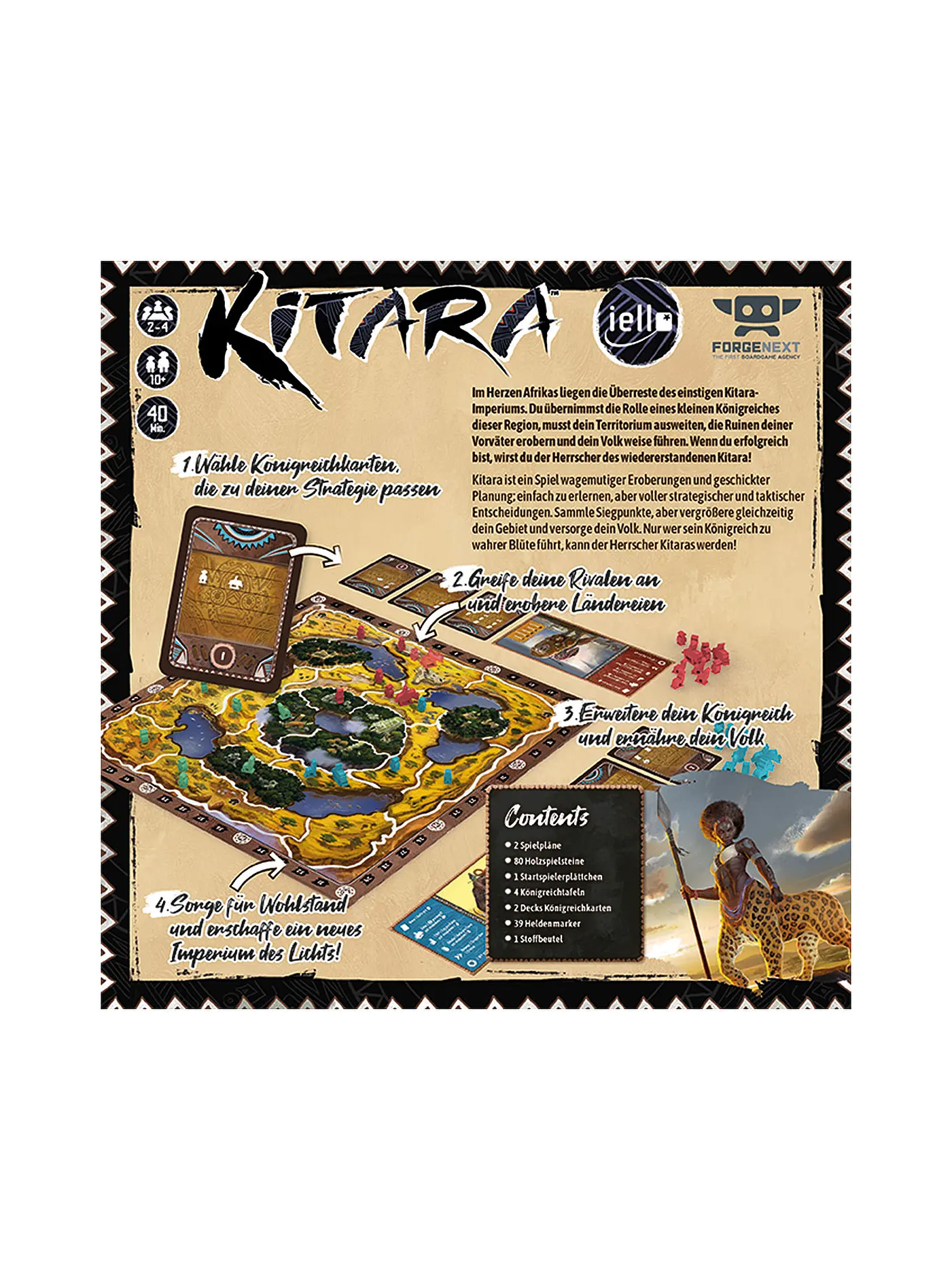 KITARA | Kitara - Brettspiel | keine Farbe
