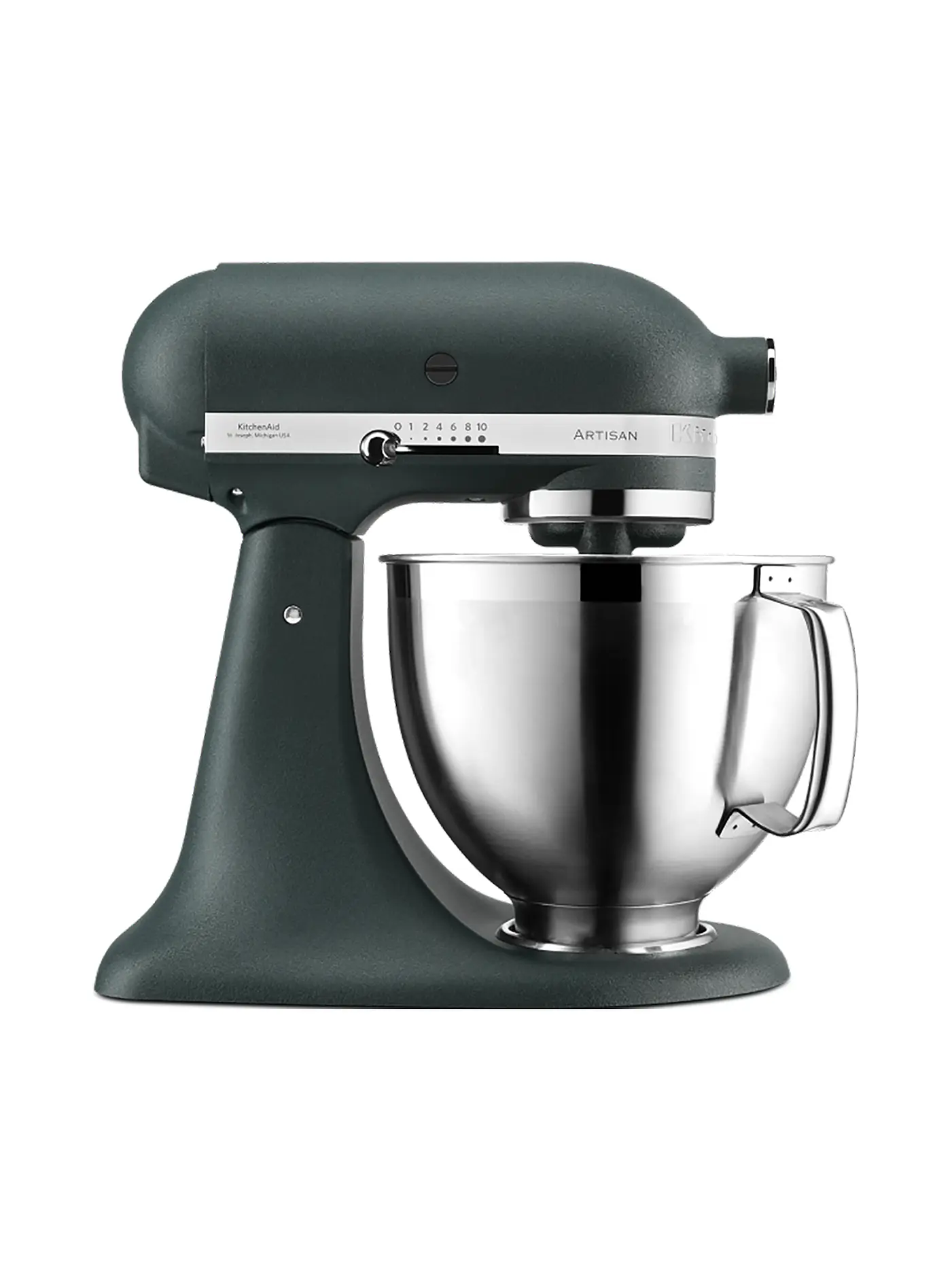 KITCHENAID | Küchenmaschine Artisan 185 4,8l 300 Watt 5KSM185PSEBK (Pepple Palm) | grün