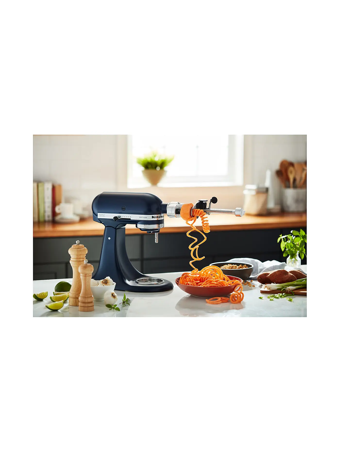 KITCHENAID | Spiralschneider zum Schälen, Entkernen und Schneiden 5KSM1APC | keine Farbe