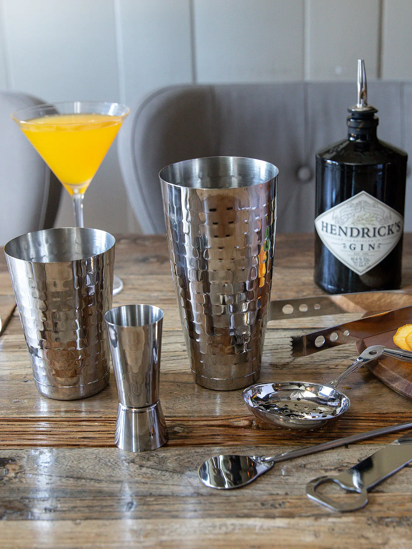 KITCHENCRAFT | Cocktail Set 7-teilig Edelstahl | silber