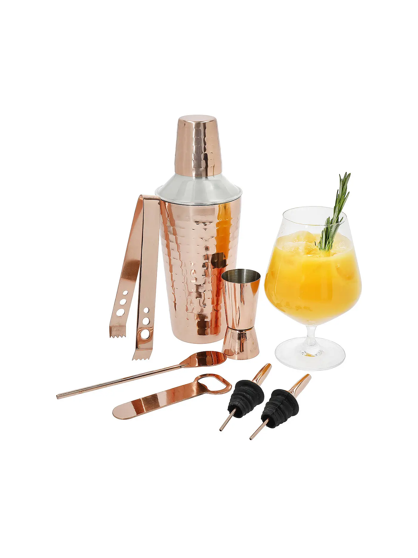 KITCHENCRAFT | Cocktail Set 7-teilig Kupfer | kupfer