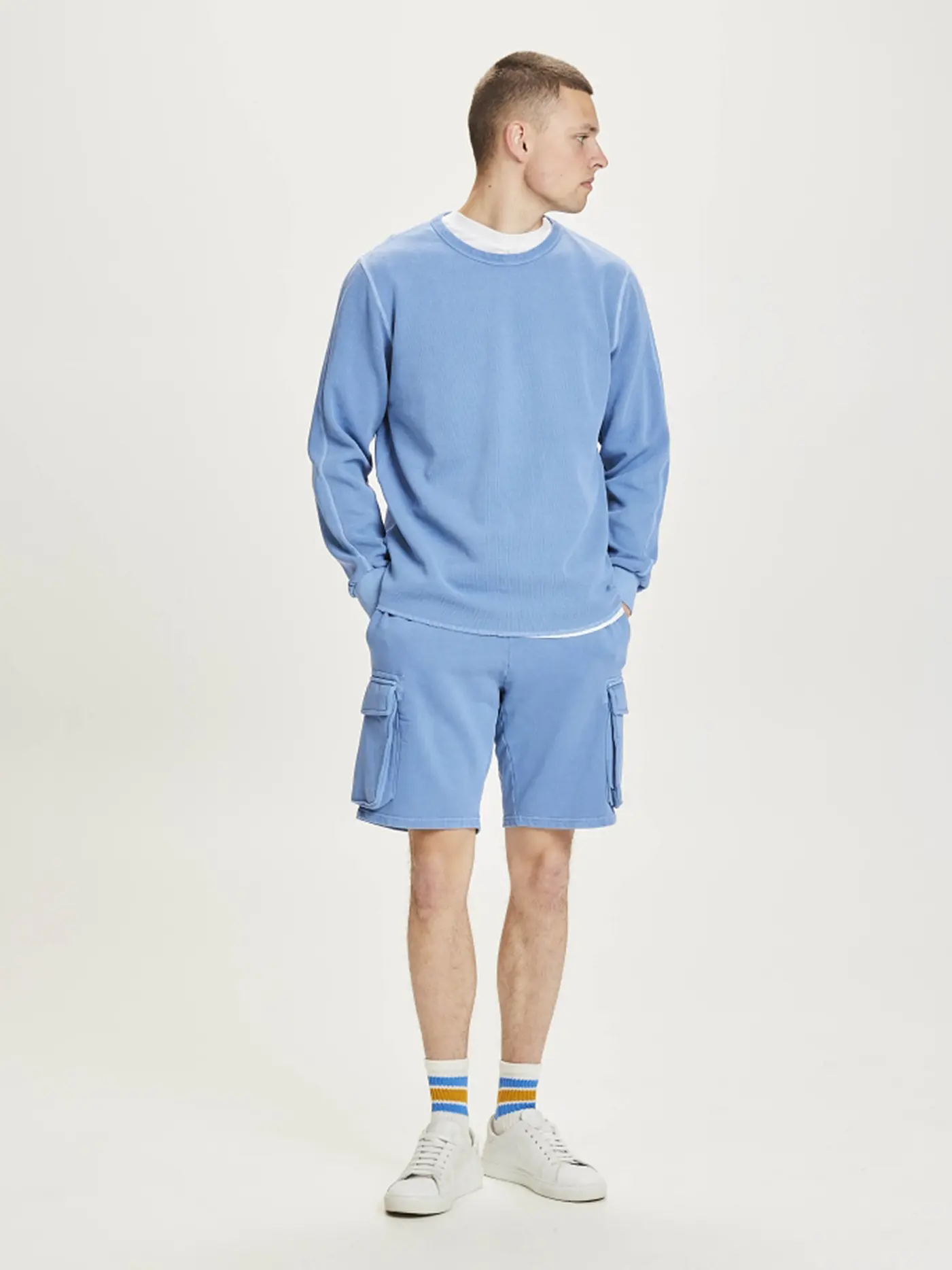 KNOWLEDGE COTTON APPAREL | Cargoshorts | blau