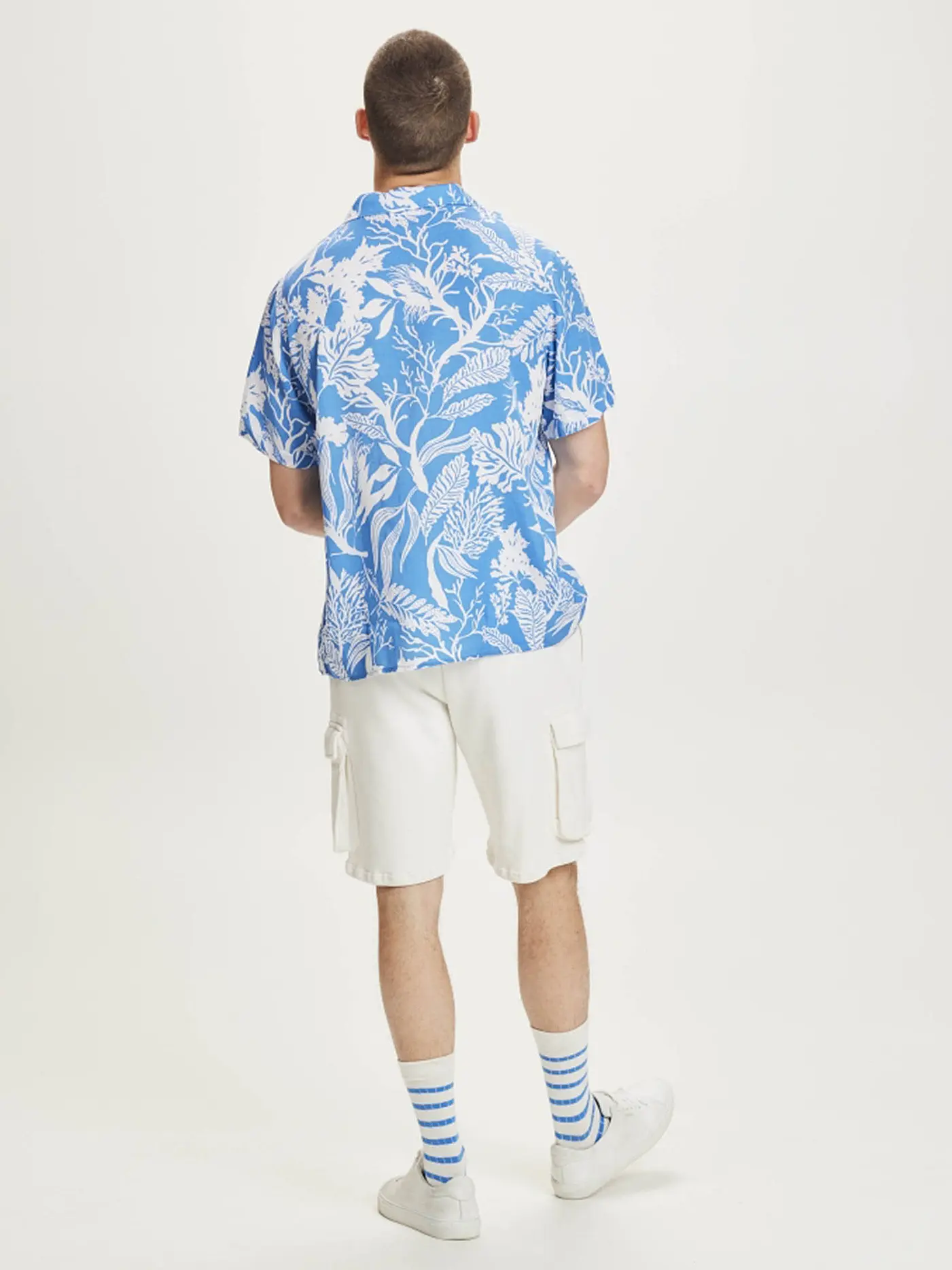 KNOWLEDGE COTTON APPAREL | Cargoshorts | weiss