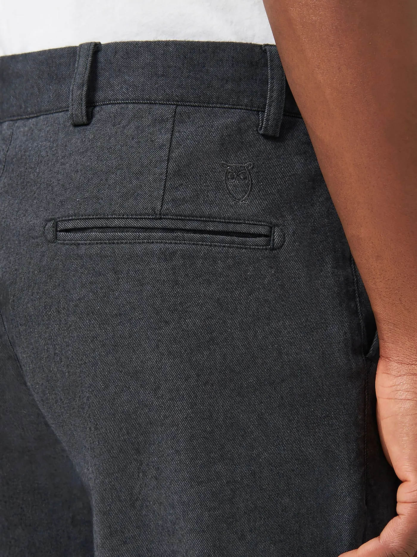 KNOWLEDGE COTTON APPAREL | Chino CHUCK  | grau