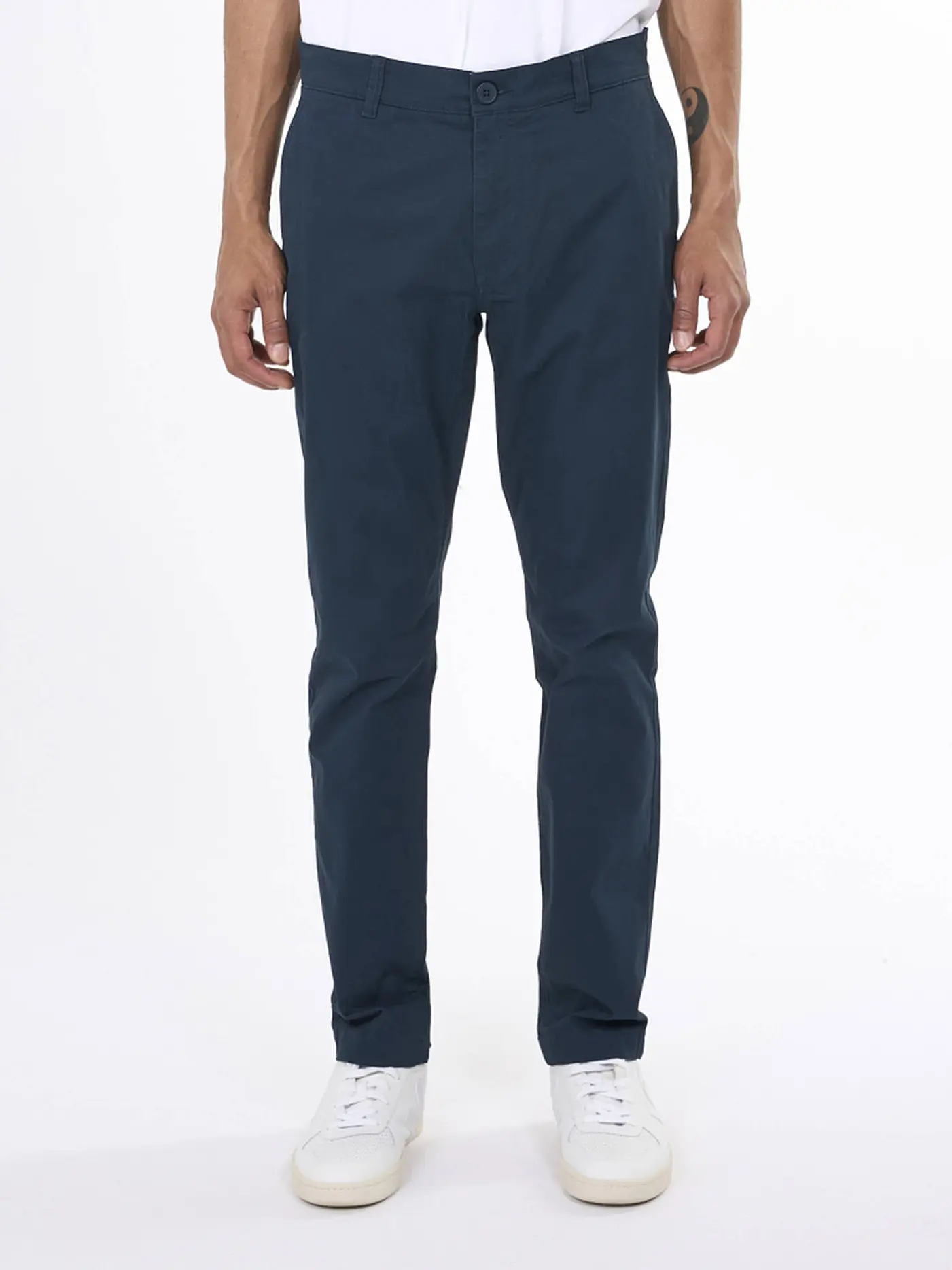 KNOWLEDGE COTTON APPAREL | Chino LUCA | blau