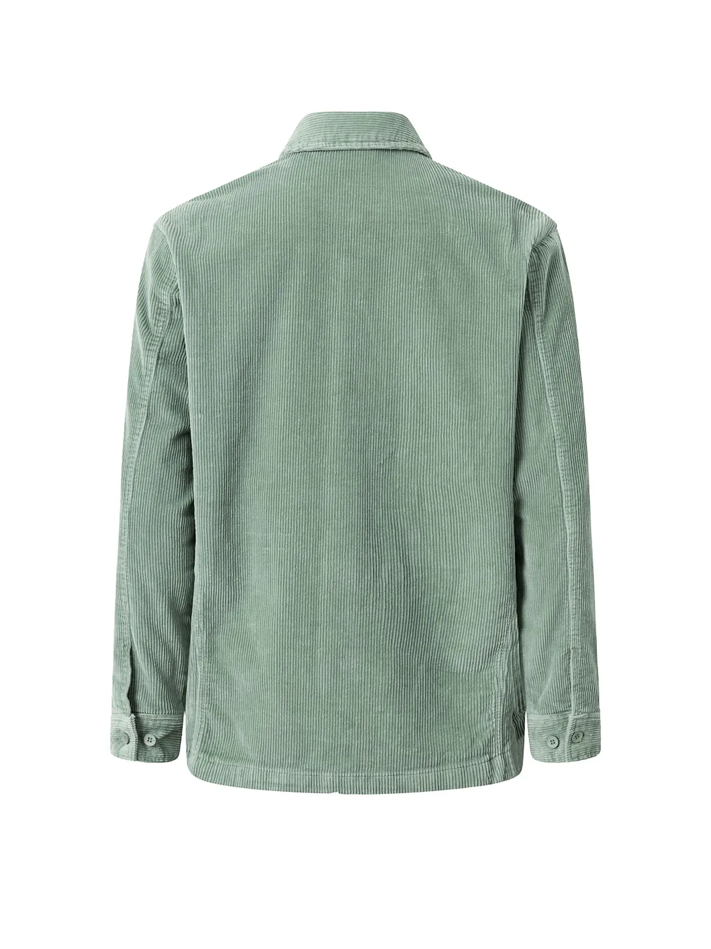 KNOWLEDGE COTTON APPAREL | Cord Overshirt | grün
