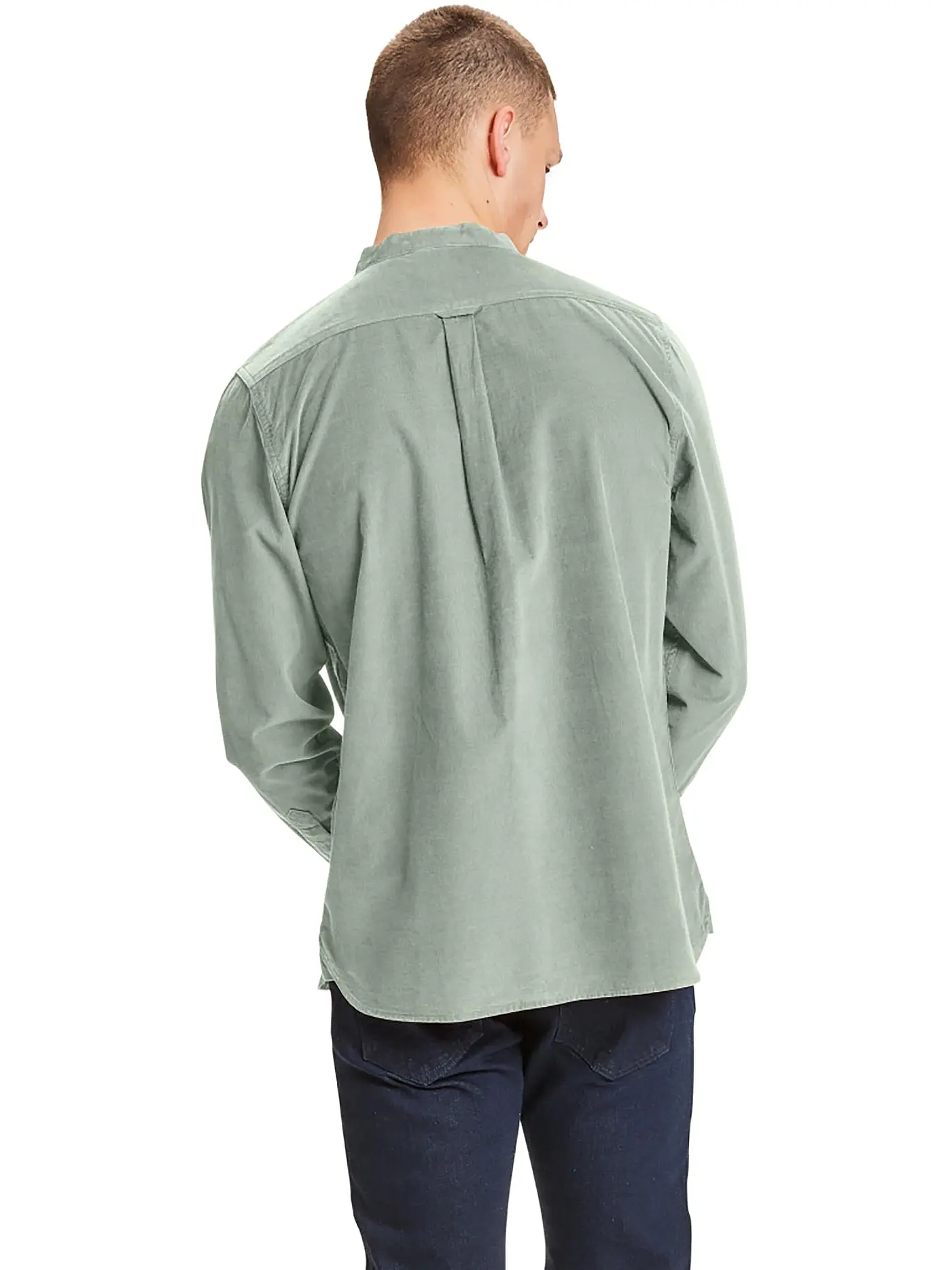 KNOWLEDGE COTTON APPAREL | Cordhemd | hellgrün