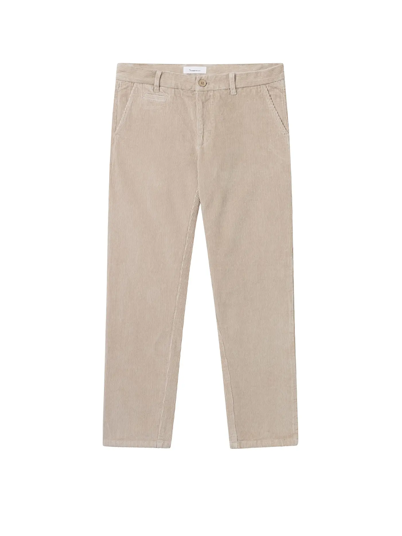 KNOWLEDGE COTTON APPAREL | Cordhose Straight Fit CHUCK | beige