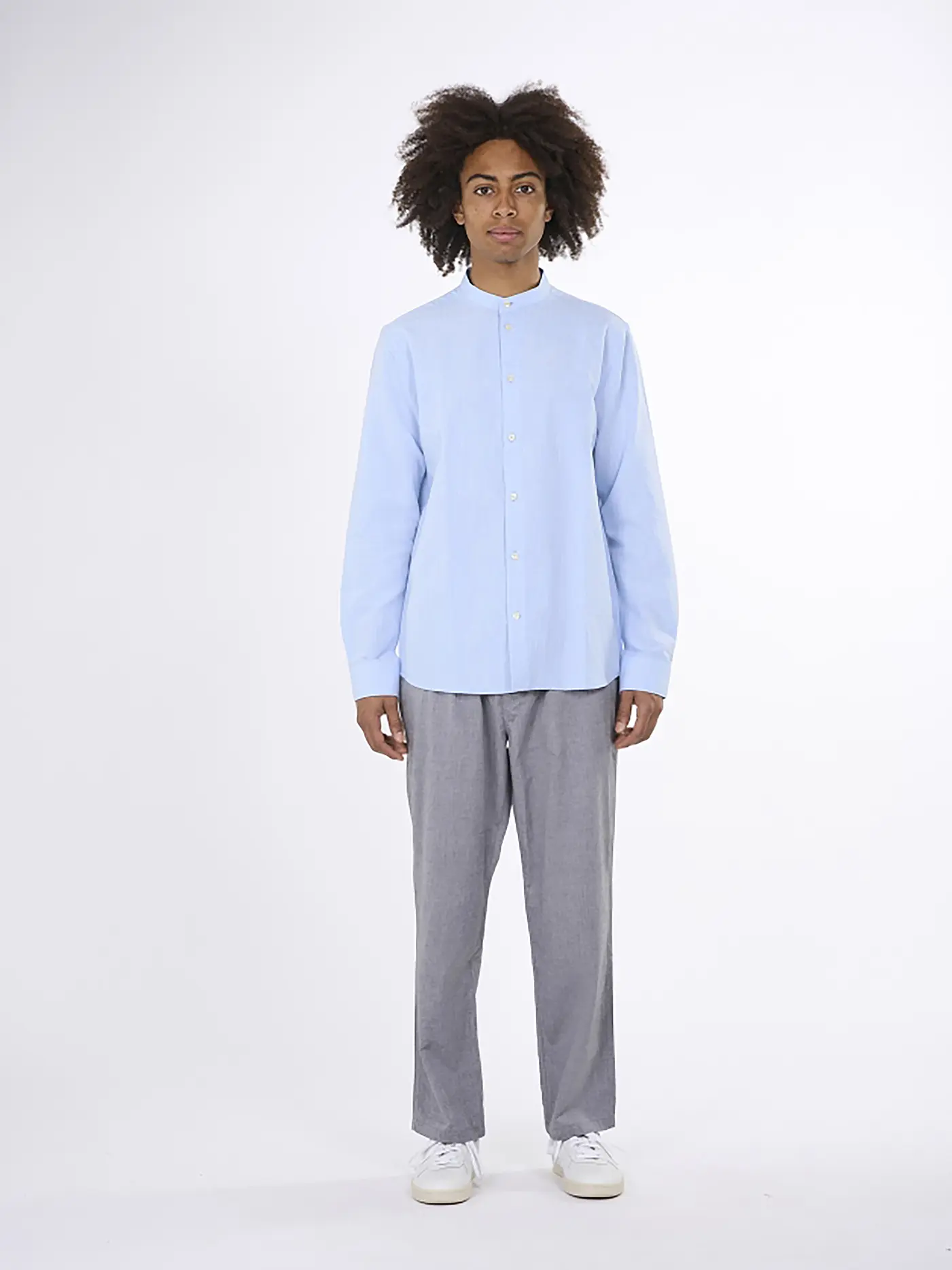 KNOWLEDGE COTTON APPAREL | Hemd  | hellblau