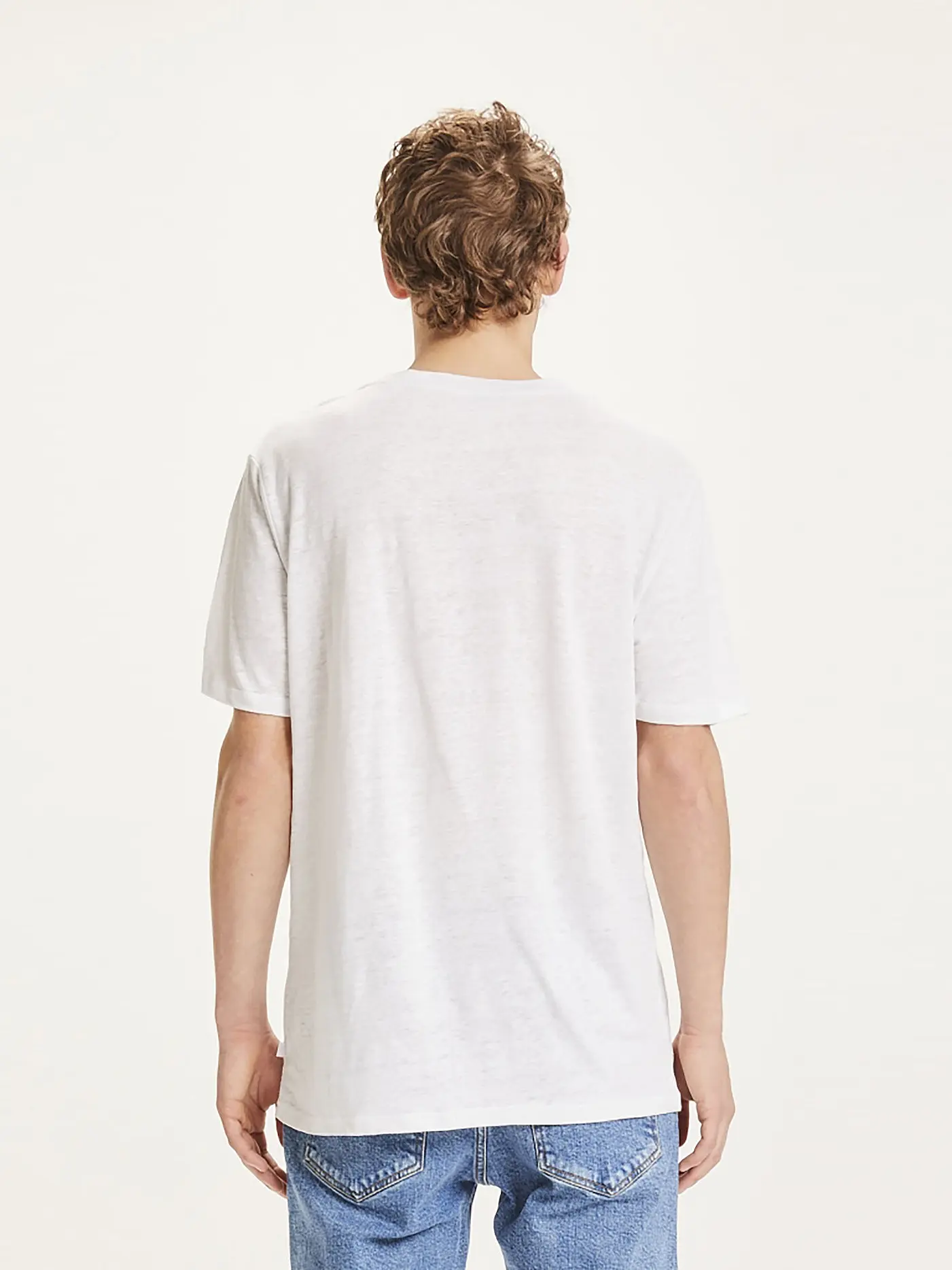 KNOWLEDGE COTTON APPAREL | Leinenshirt  | weiss