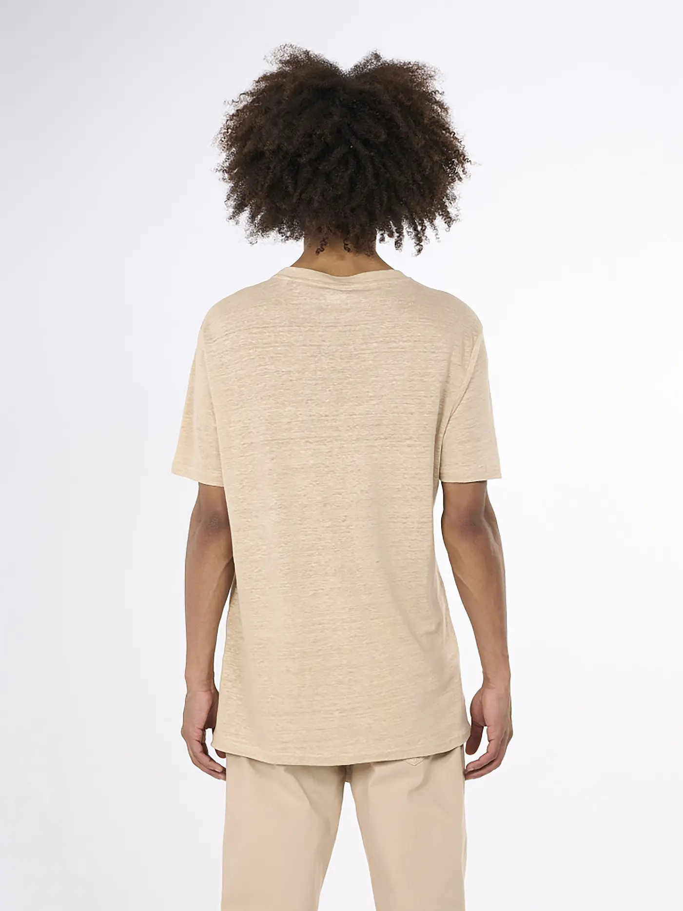 KNOWLEDGE COTTON APPAREL | Leinenshirt  | beige