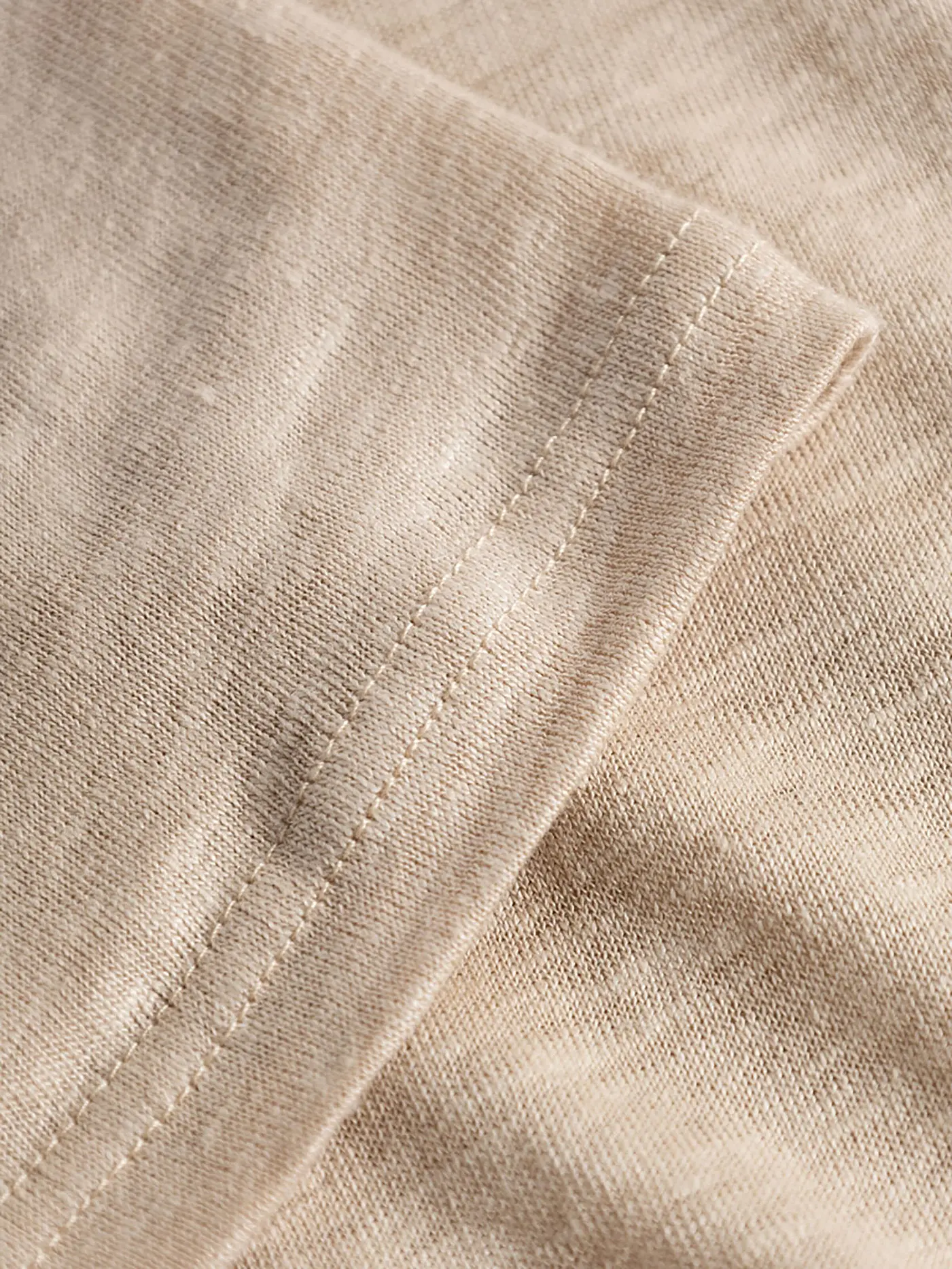 KNOWLEDGE COTTON APPAREL | Leinenshirt  | beige