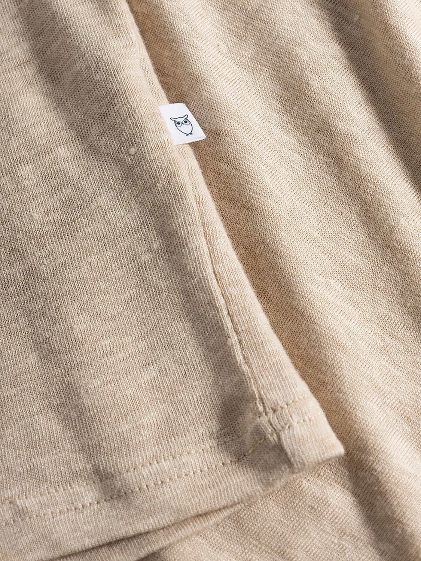 KNOWLEDGE COTTON APPAREL | Leinenshirt  | beige