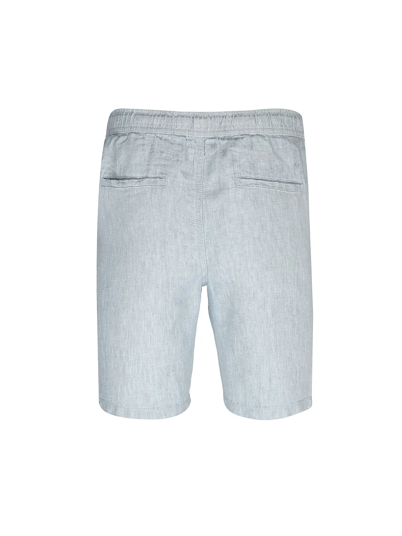 KNOWLEDGE COTTON APPAREL | Leinenshorts Loose Fit  | hellblau