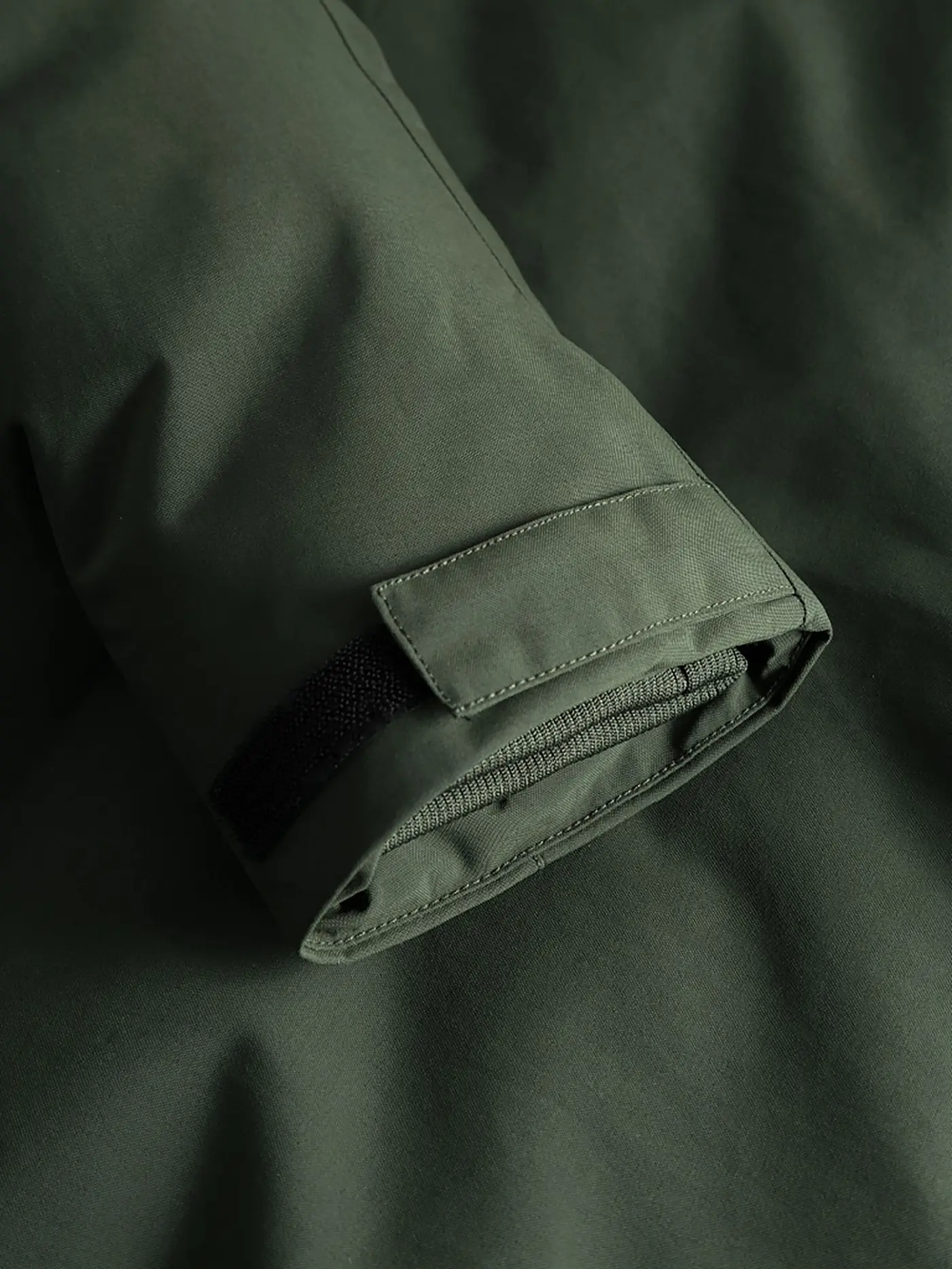 KNOWLEDGE COTTON APPAREL | Parka APEX CANVAS | olive