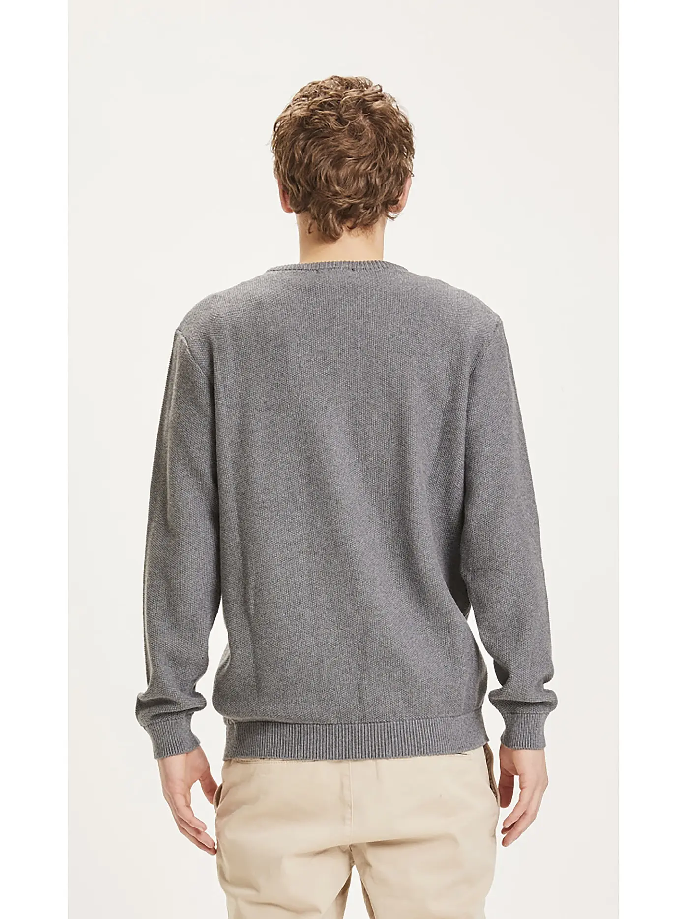 KNOWLEDGE COTTON APPAREL | Pullover Regular Fit | grau