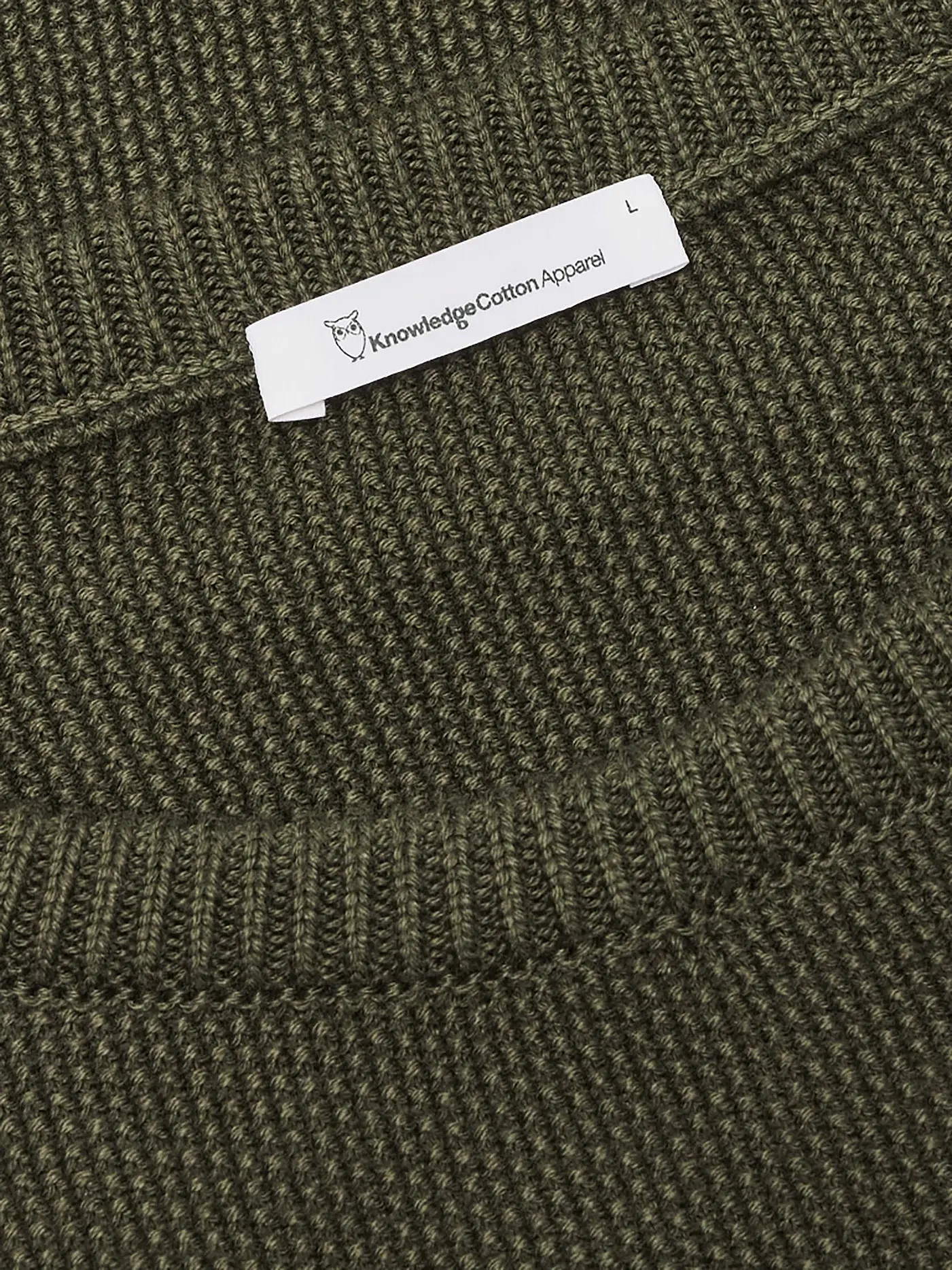 KNOWLEDGE COTTON APPAREL | Pullover Regular Fit | olive