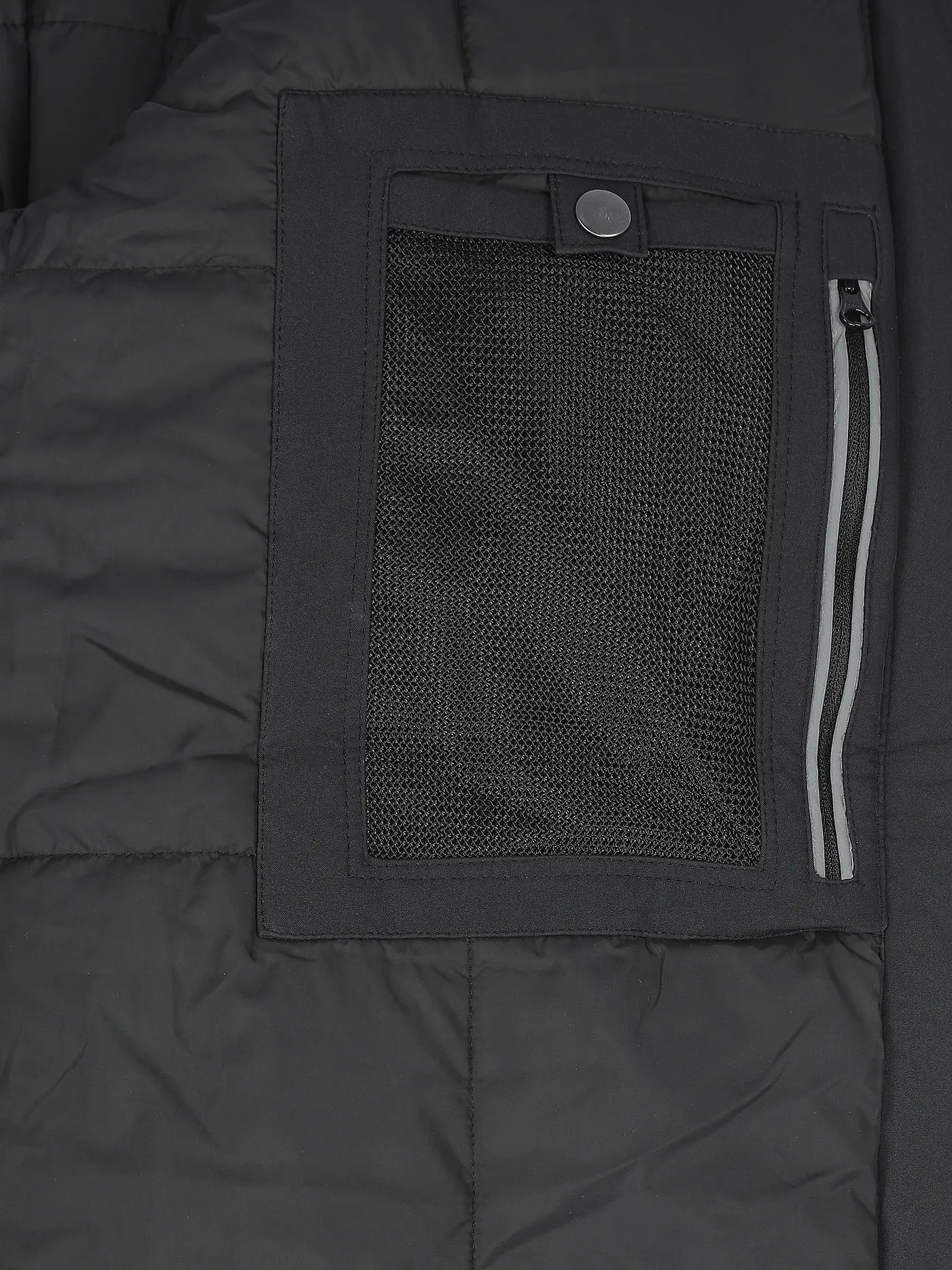 KNOWLEDGE COTTON APPAREL | Softshell Parka | schwarz