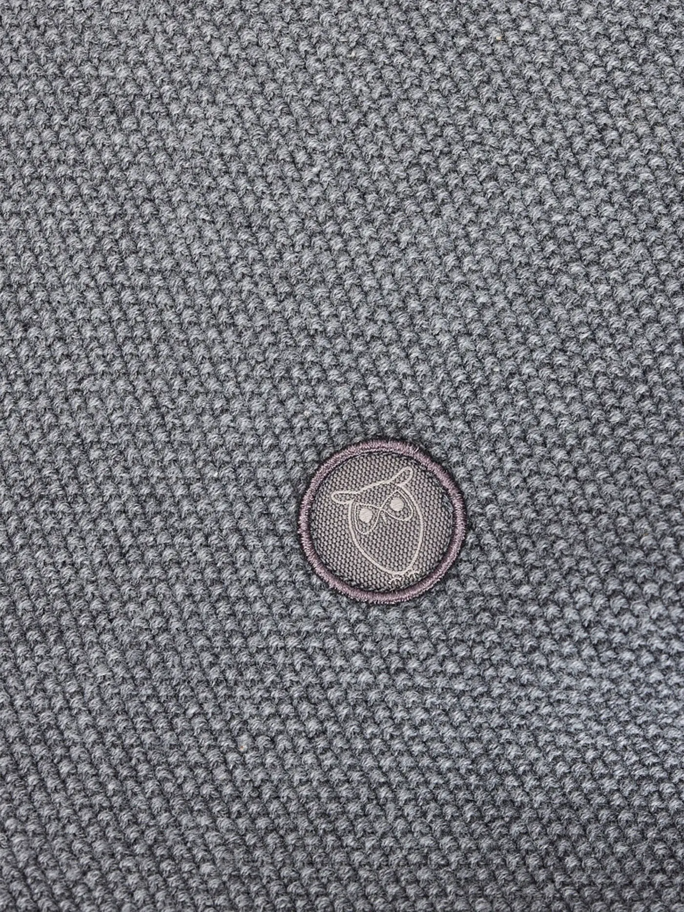 KNOWLEDGE COTTON APPAREL | Strickjacke | hellgrau
