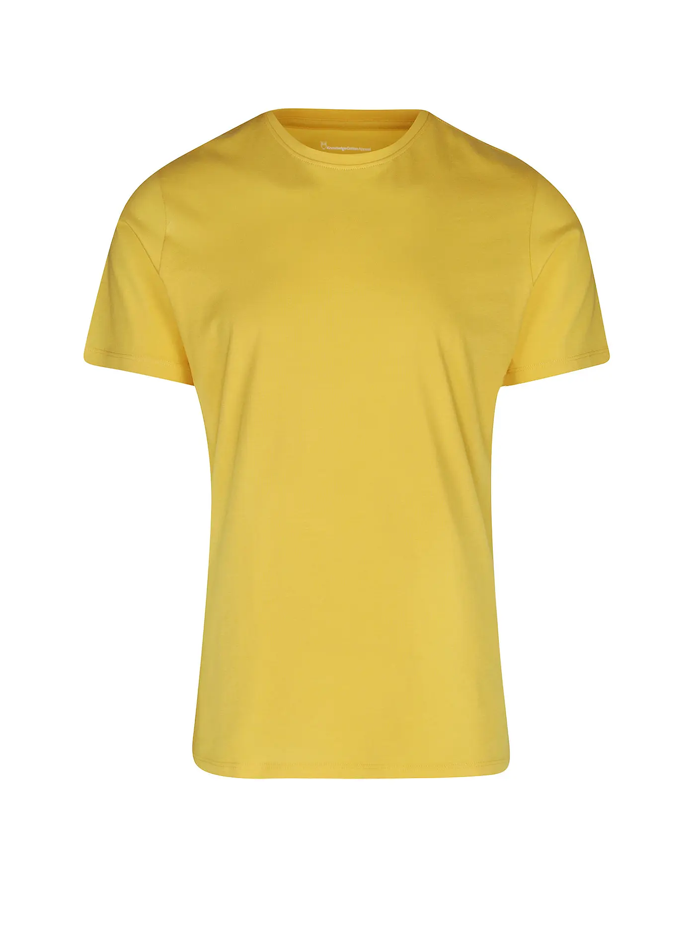 KNOWLEDGE COTTON APPAREL | T-Shirt ALDER | gelb