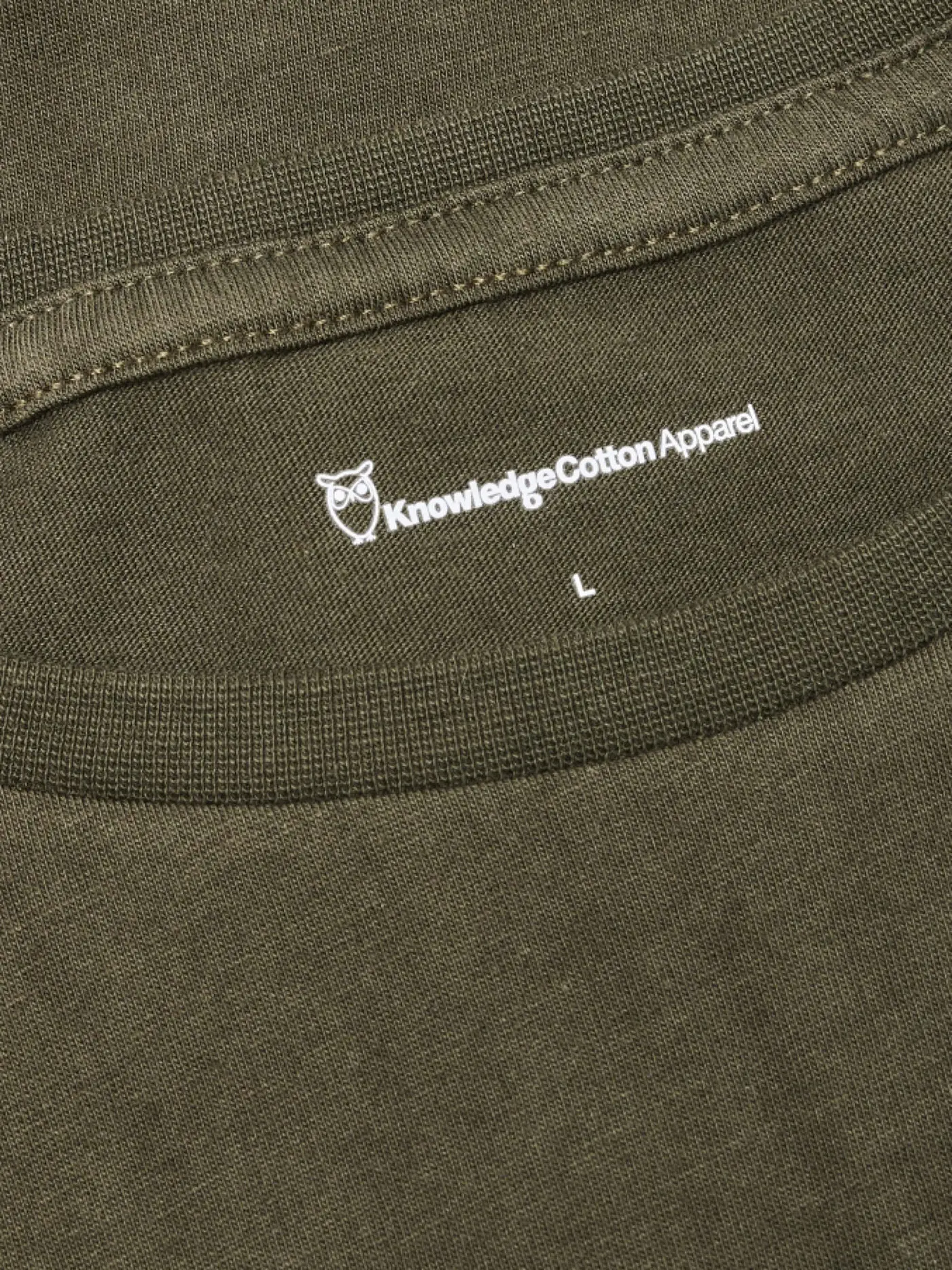 KNOWLEDGE COTTON APPAREL | T-Shirt ALDER | grün