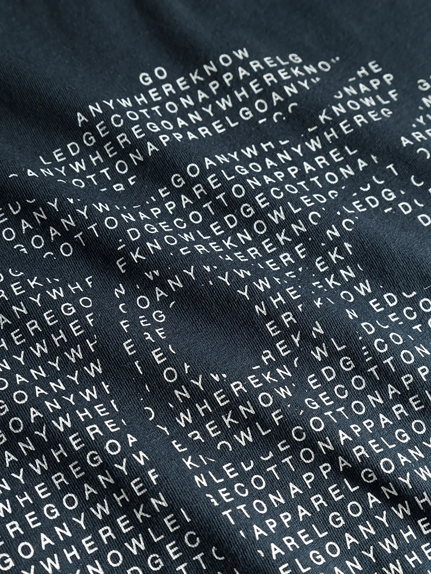 KNOWLEDGE COTTON APPAREL | T-Shirt OWL | blau