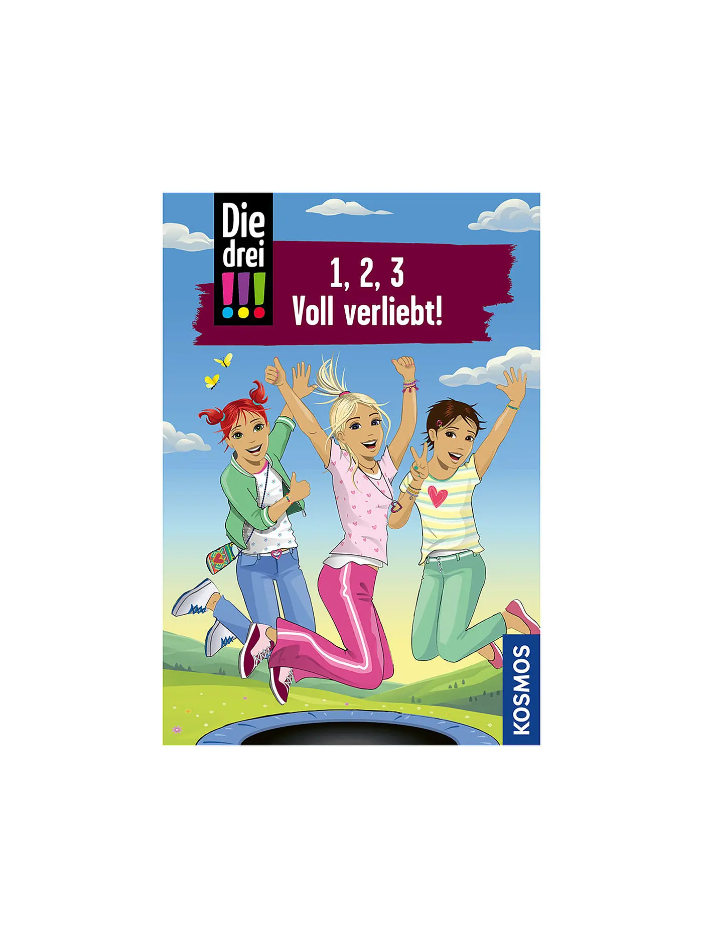 KOSMOS VERLAG | Buch - Die drei Rufzeichen - 1,2,3 Voll Verliebt! | keine Farbe