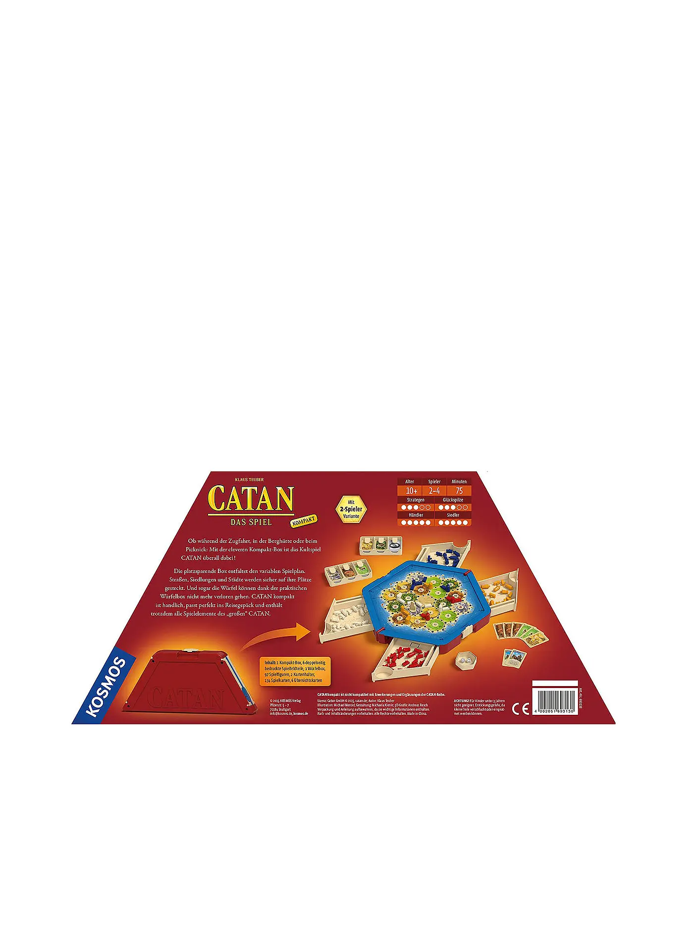 KOSMOS | Brettspeil - Catan - Das Spiel (Kompakt) | keine Farbe