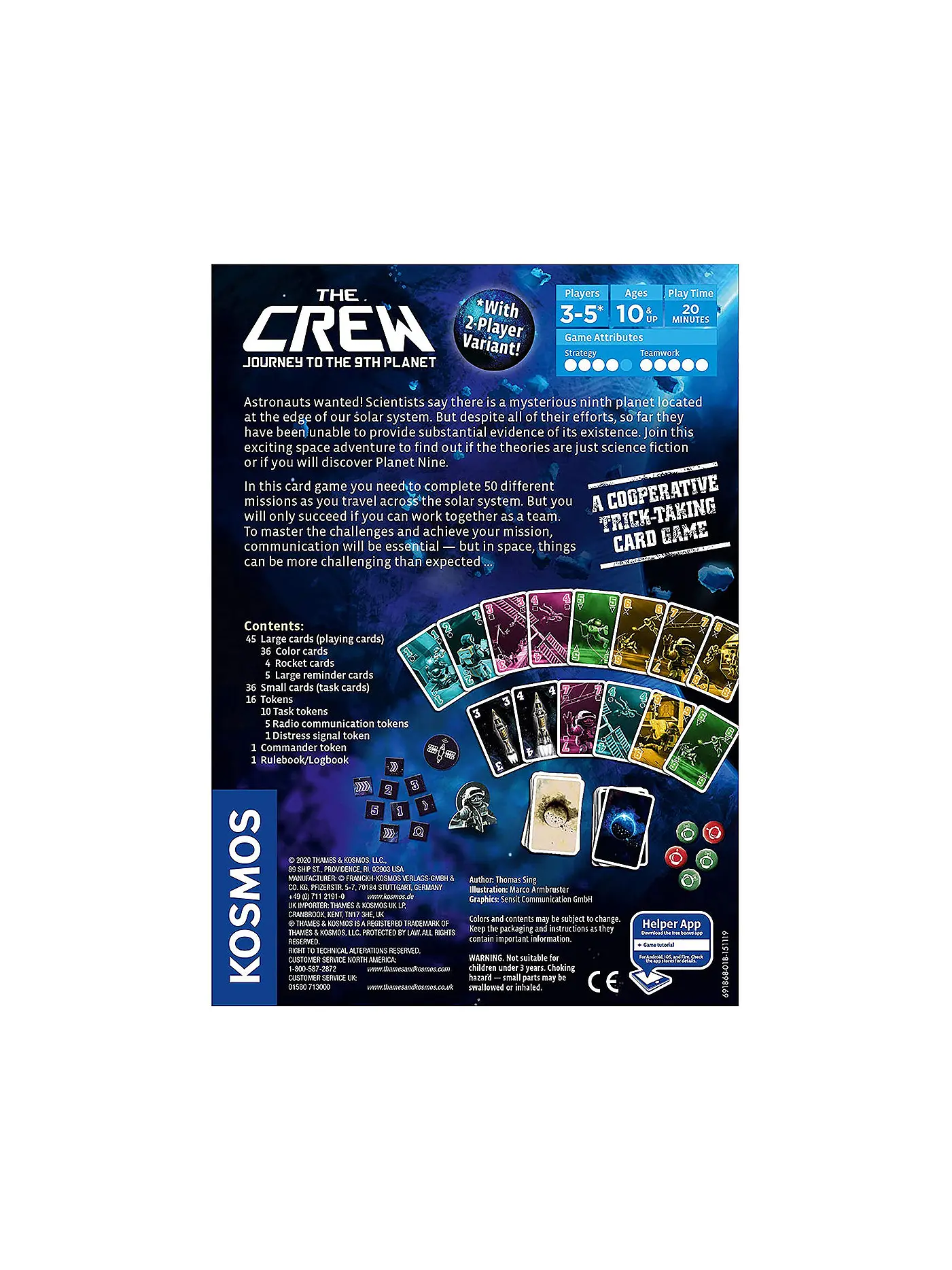 KOSMOS | Die Crew | keine Farbe